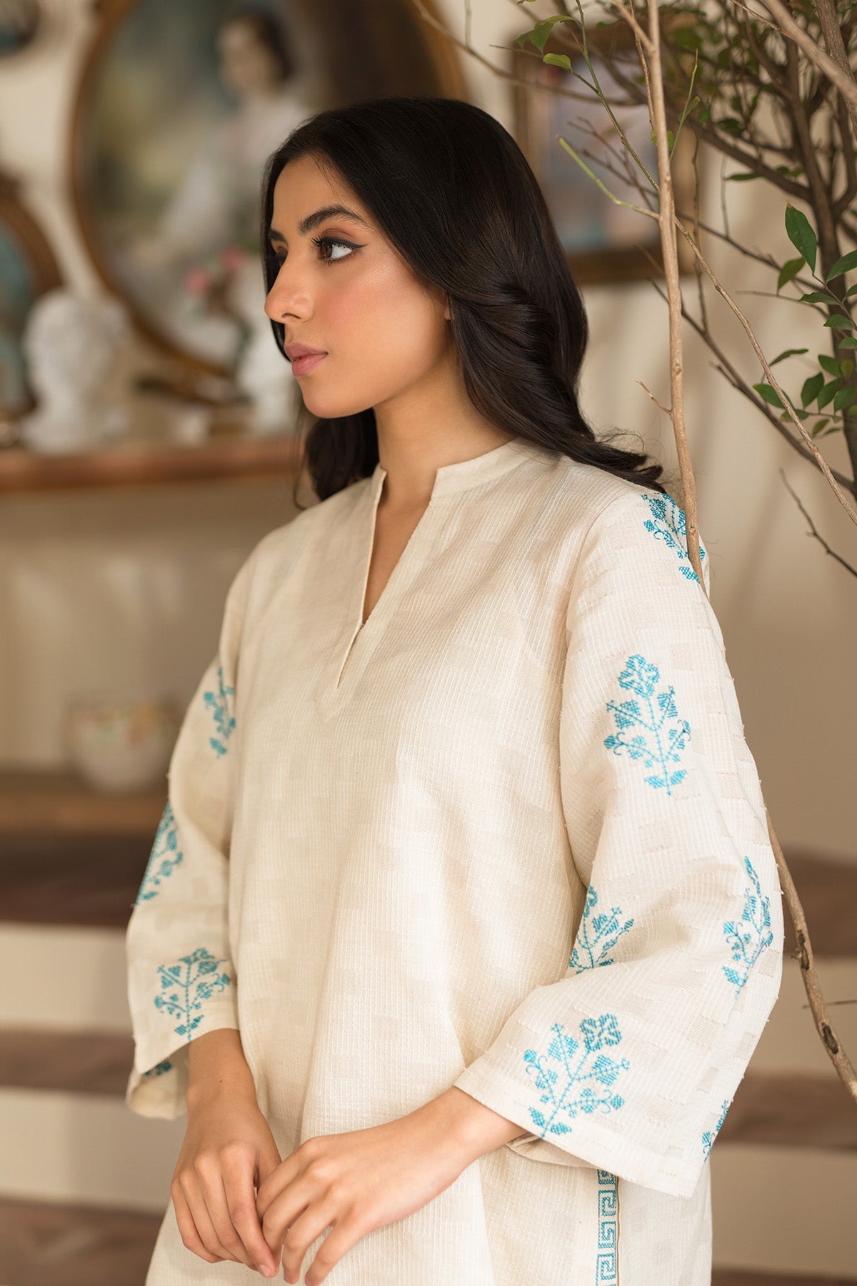 Sahar | Luxe Ready to Wear | Crossed Charm