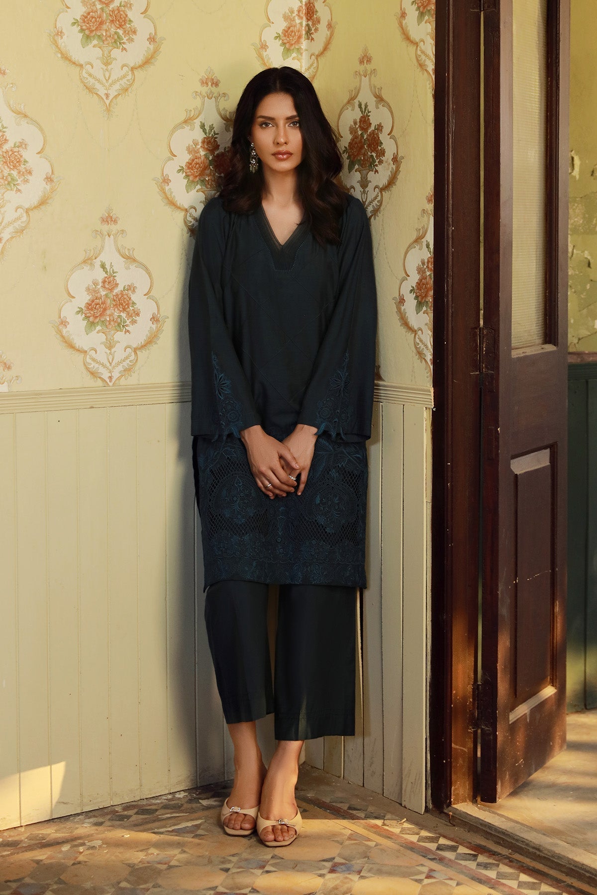 Sahar | Luxe Ready to Wear | Emerald Bloom