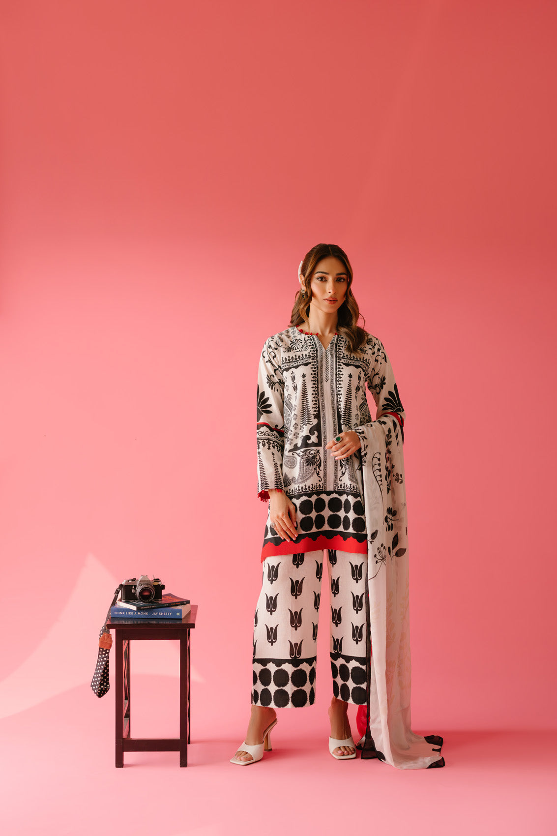 Sammy K | La Rose Co Ords Sets | Monochrome