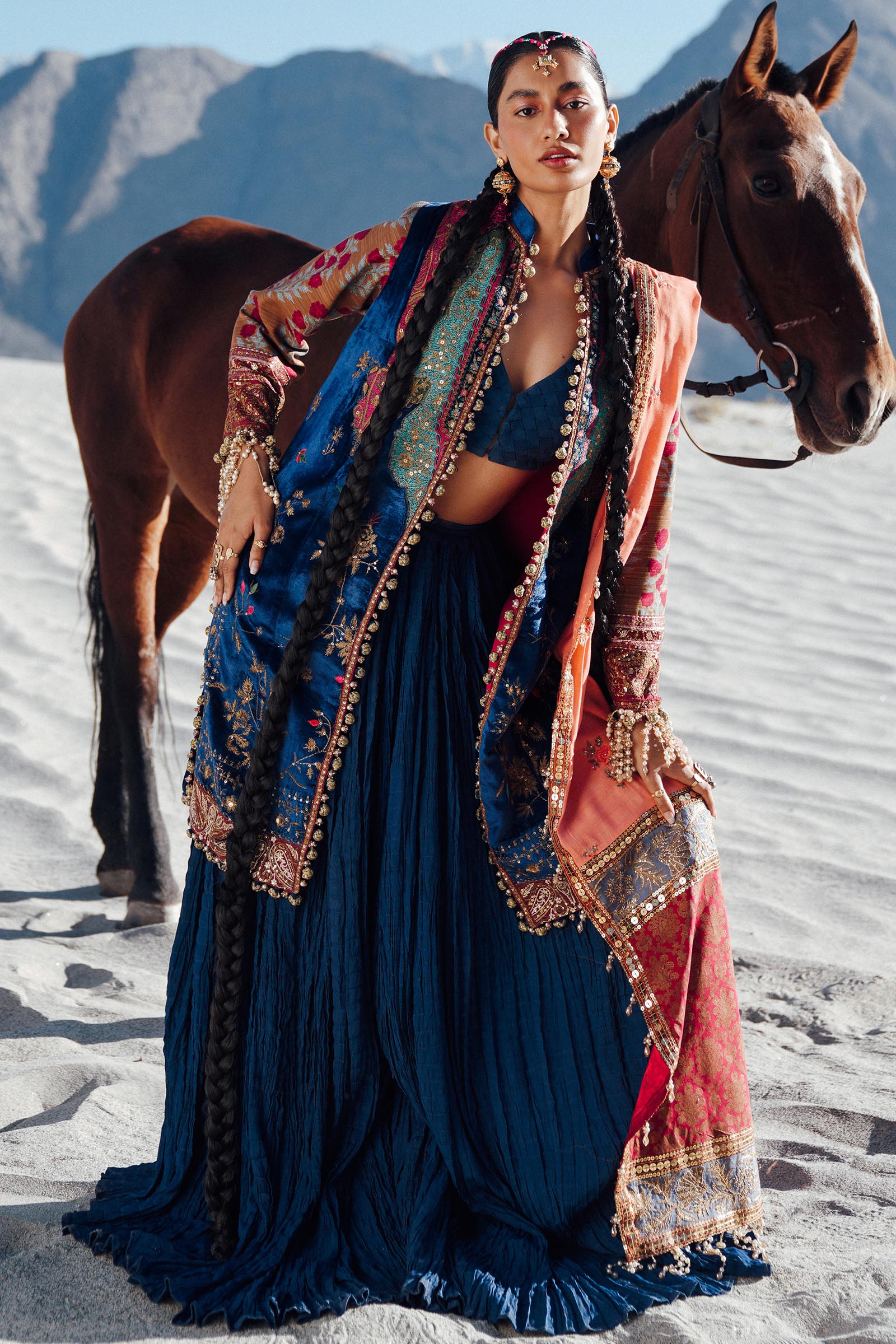 Sana Safinaz | Winter Shawl 24 | V241-001-3CP - Official Sana Safinaz - Agha Fabrics UK