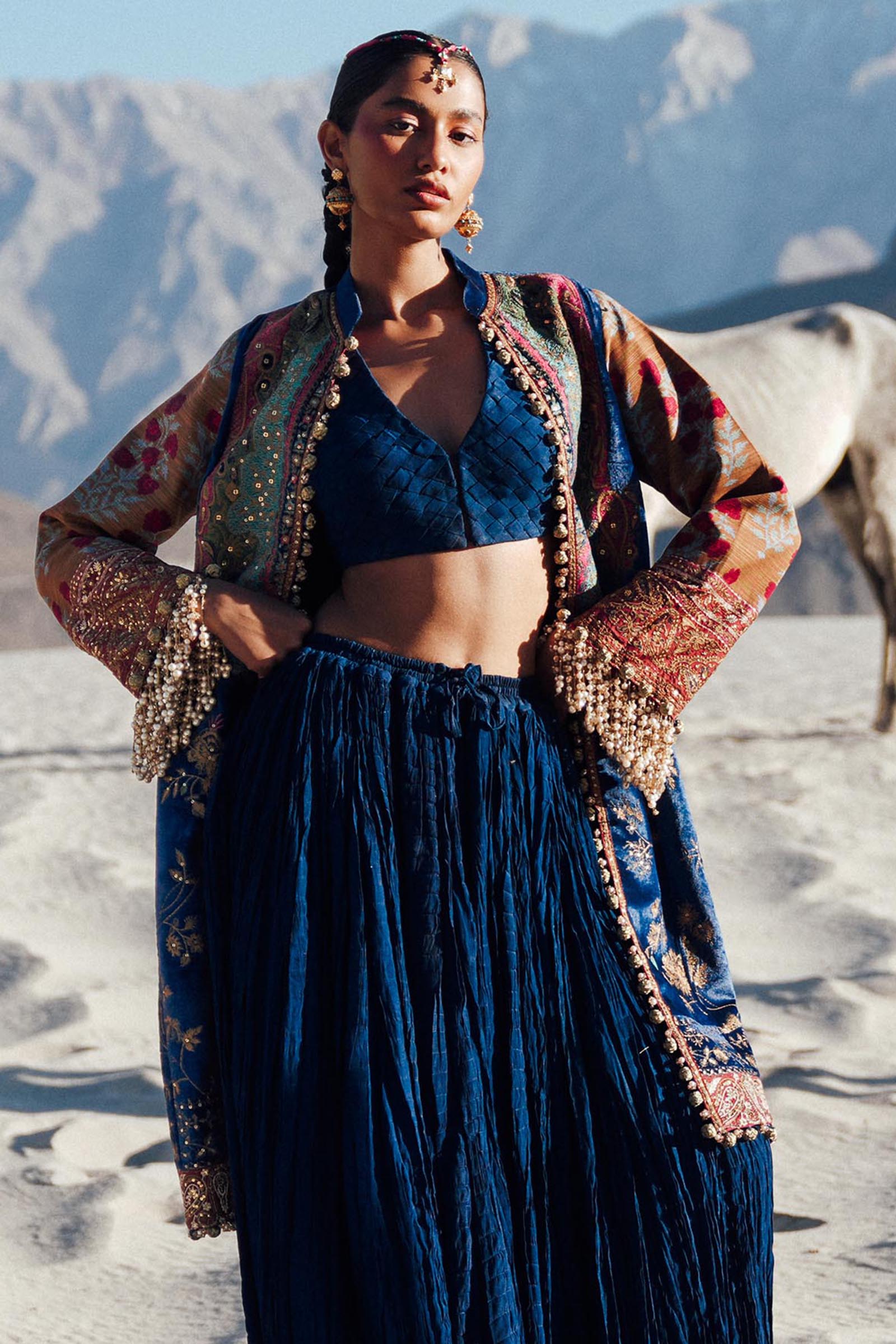 Sana Safinaz | Winter Shawl 24 | V241-001-3CP - Official Sana Safinaz - Agha Fabrics UK