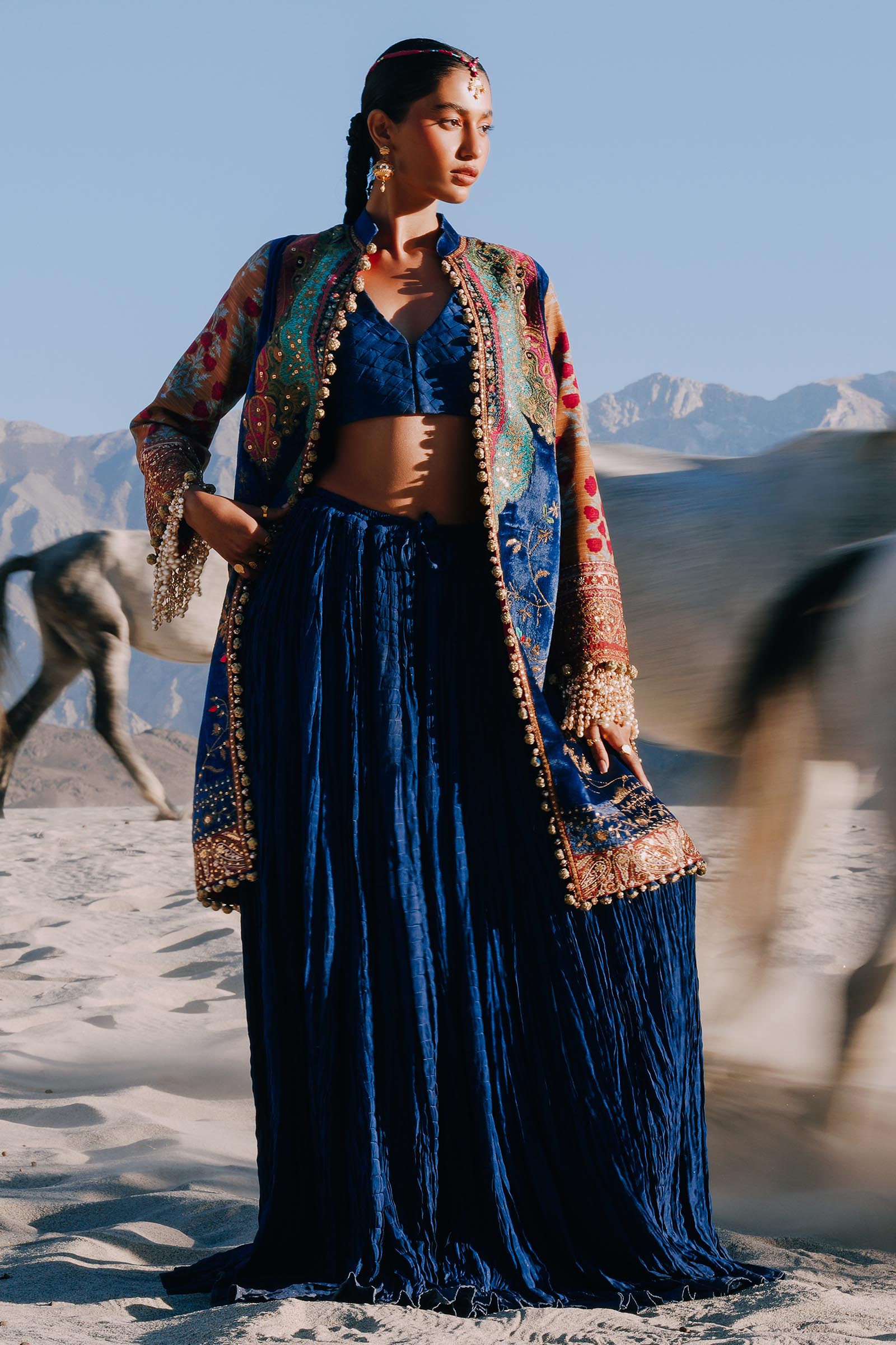 Sana Safinaz | Winter Shawl 24 | V241-001-3CP - Official Sana Safinaz - Agha Fabrics UK