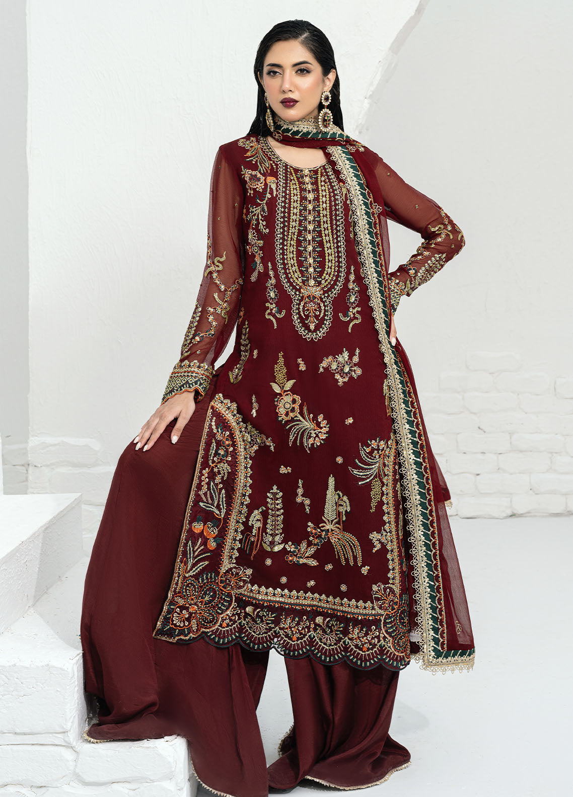 Sahane | Savoir Luxury Formals | CT-140002 Rouge - Savoir