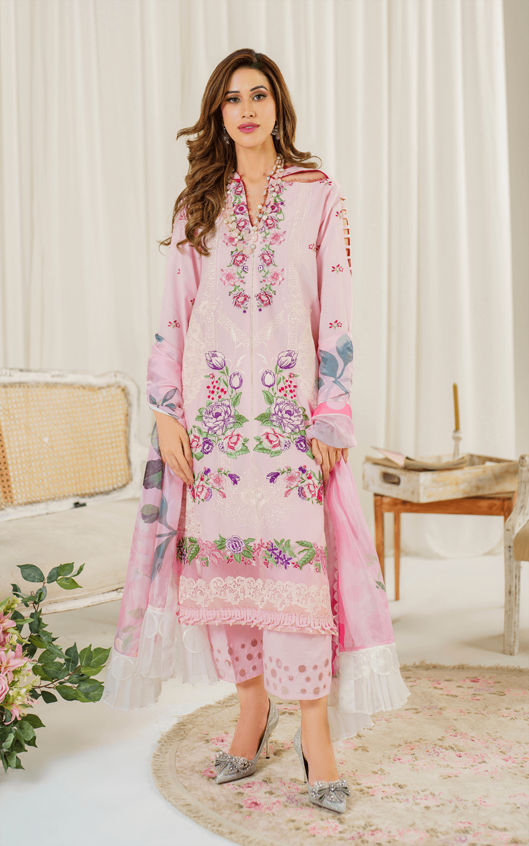 Asifa and Nabeel | Pretty in Pink Limited Edition | Sedum (PP-9) -  Asifa and Nabeel Luxury - Original Designer Dress - House of Maryam