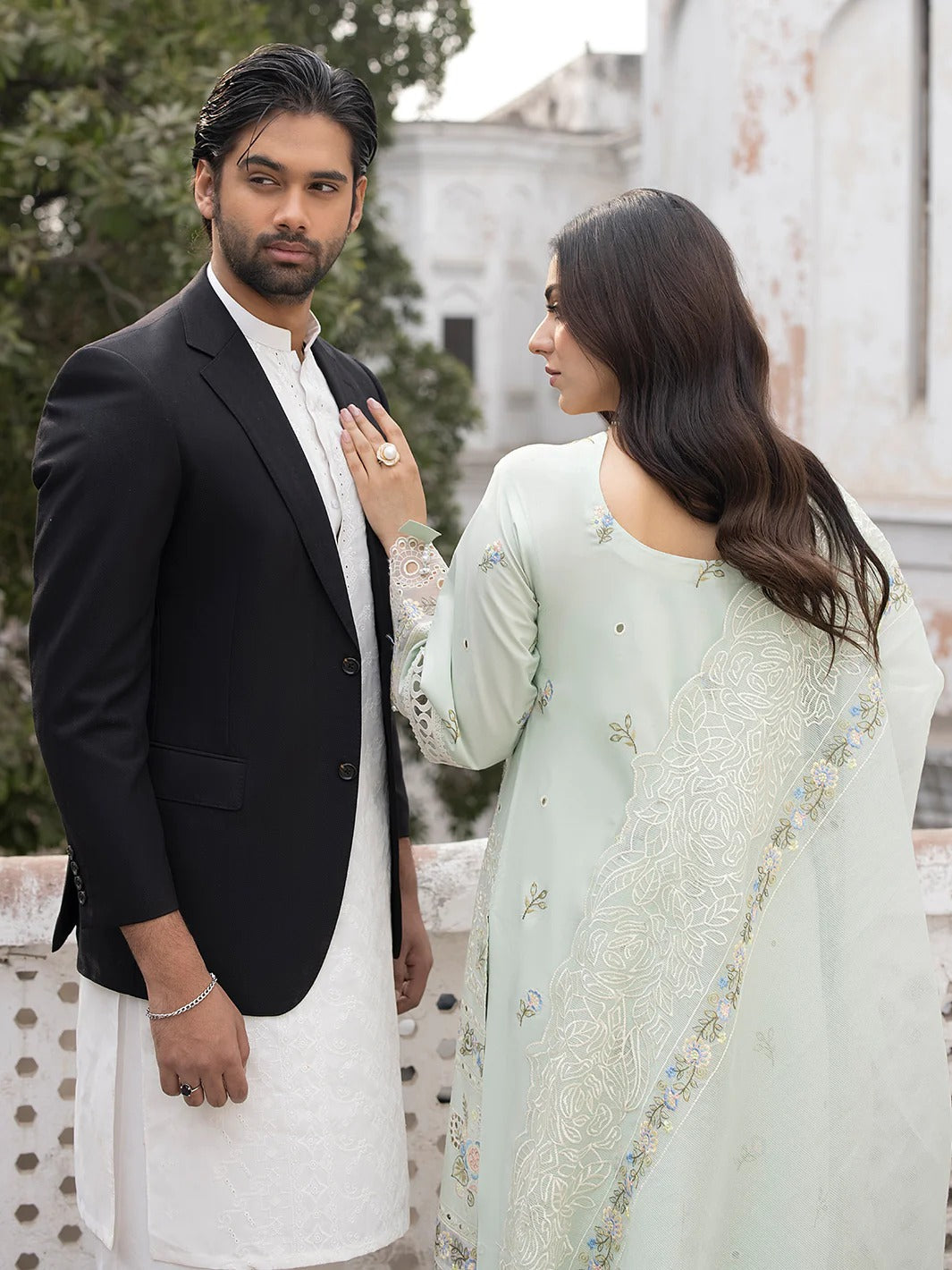 Lawn Collection - Mahnur - Mahrukh - MM24#07-B - Selina