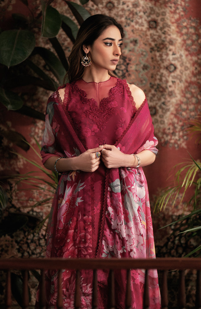 Seran | Afsanah Lawn 24 | Ruby - Official Seran - Agha Fabrics UK
