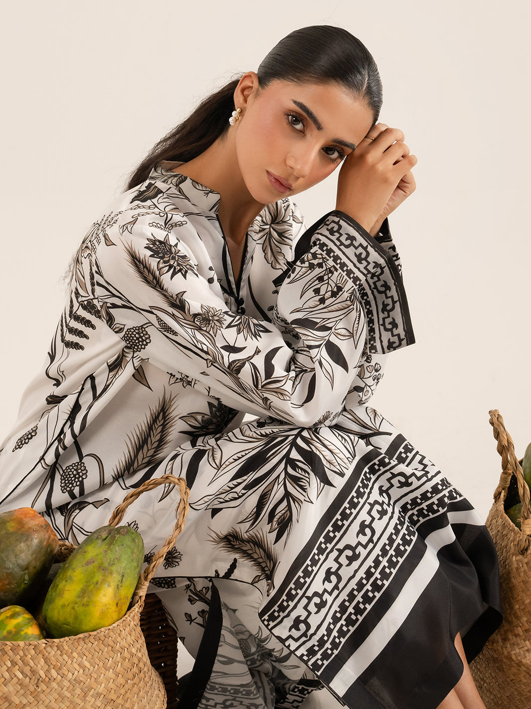 Izel | Sunset street Pret | SORA - Official Izel - Agha Fabrics UK