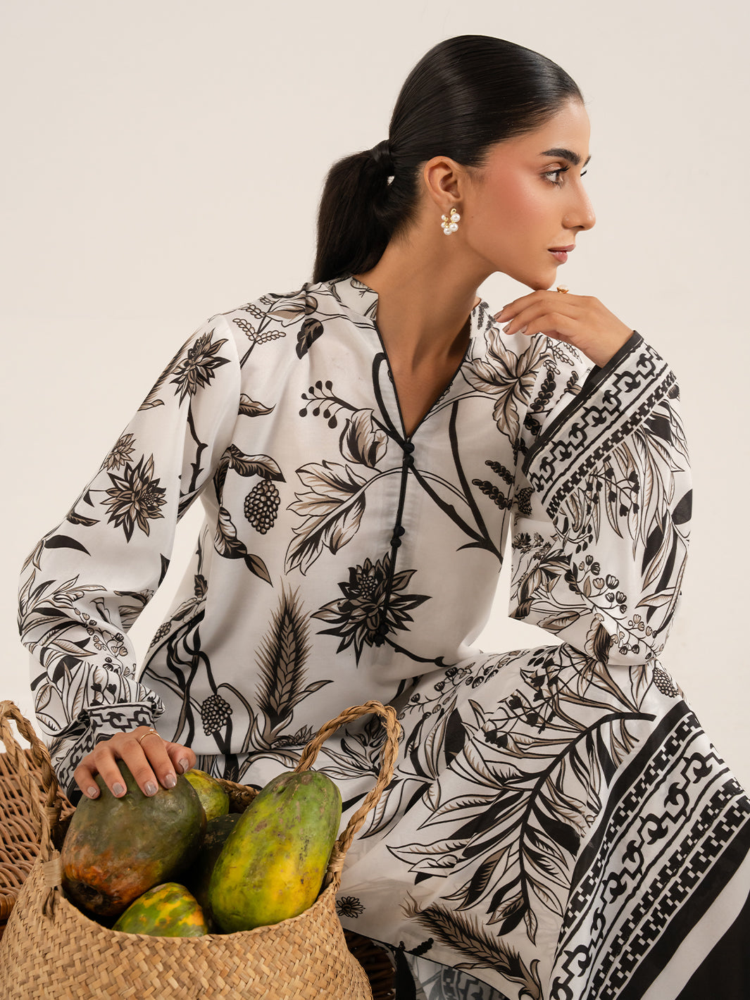 Izel | Sunset street Pret | SORA - Official Izel - Agha Fabrics UK