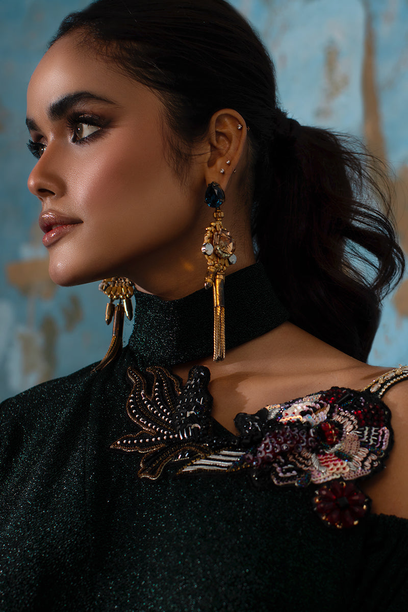 Wardha Saleem | Luxury Pret Fusion Wear | IVY - FORMAL DRAPE