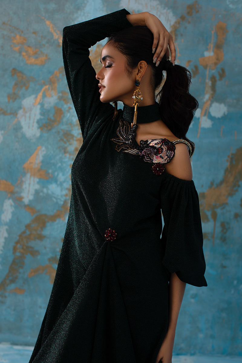 Wardha Saleem | Luxury Pret Fusion Wear | IVY - FORMAL DRAPE