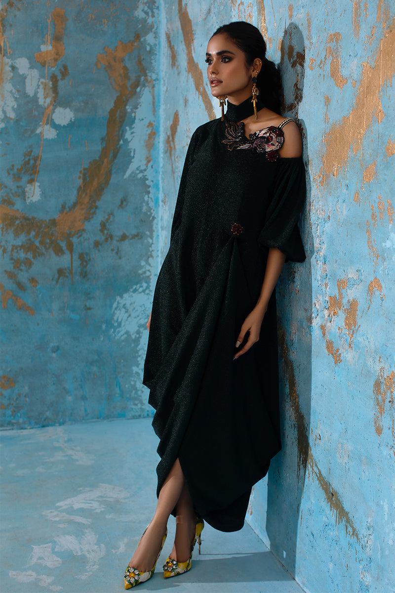 Wardha Saleem | Luxury Pret Fusion Wear | IVY - FORMAL DRAPE