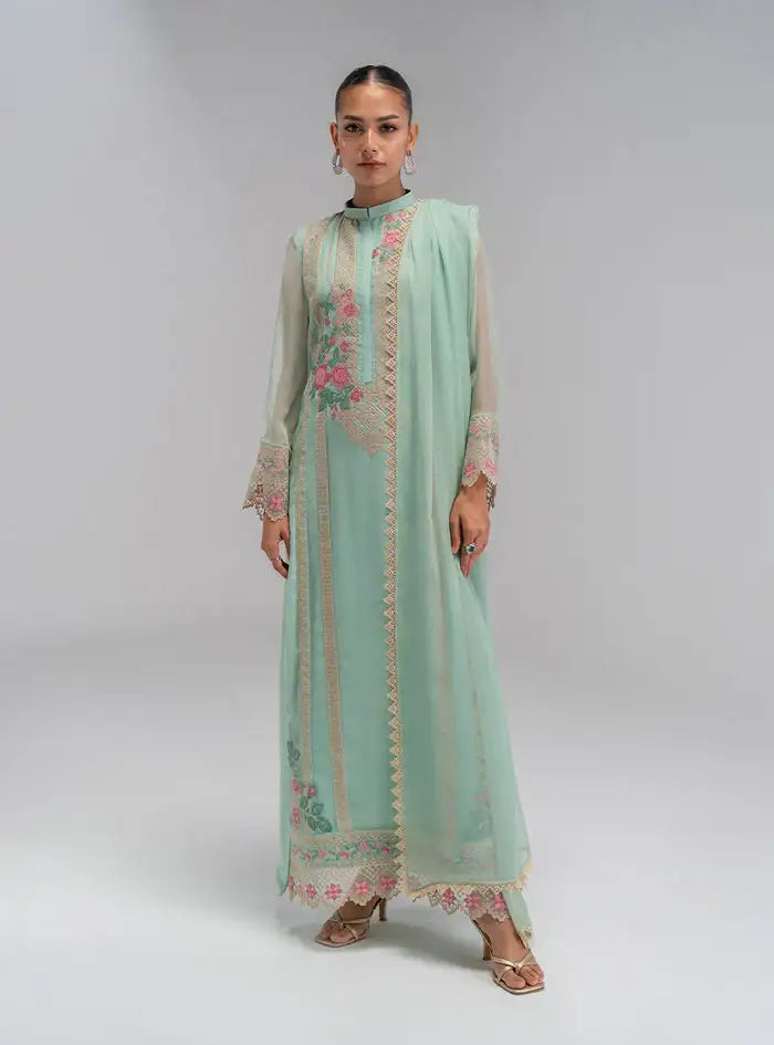 Zainab Chottani | Eid Pret 25 | Fleur - Official Agha Fabrics - Agha Fabrics UK