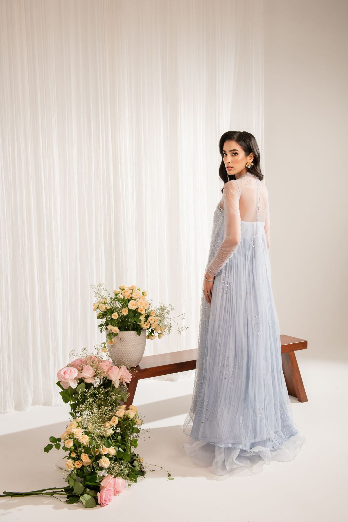 Tabyaa | Luxury Formals | Serene - Official Tabyaa - Agha Fabrics UK