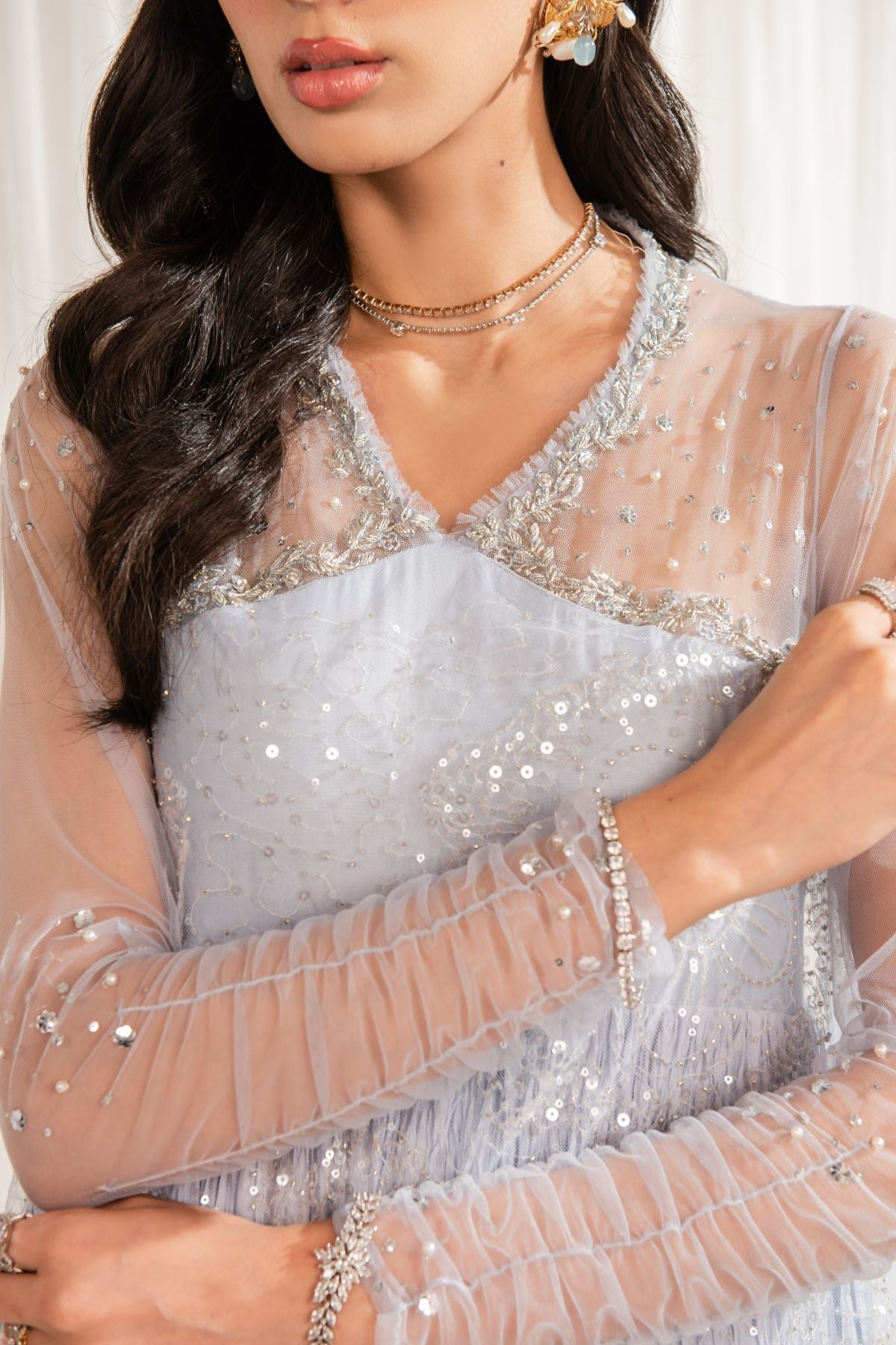 Tabyaa | Luxury Formals | Serene - Official Tabyaa - Agha Fabrics UK