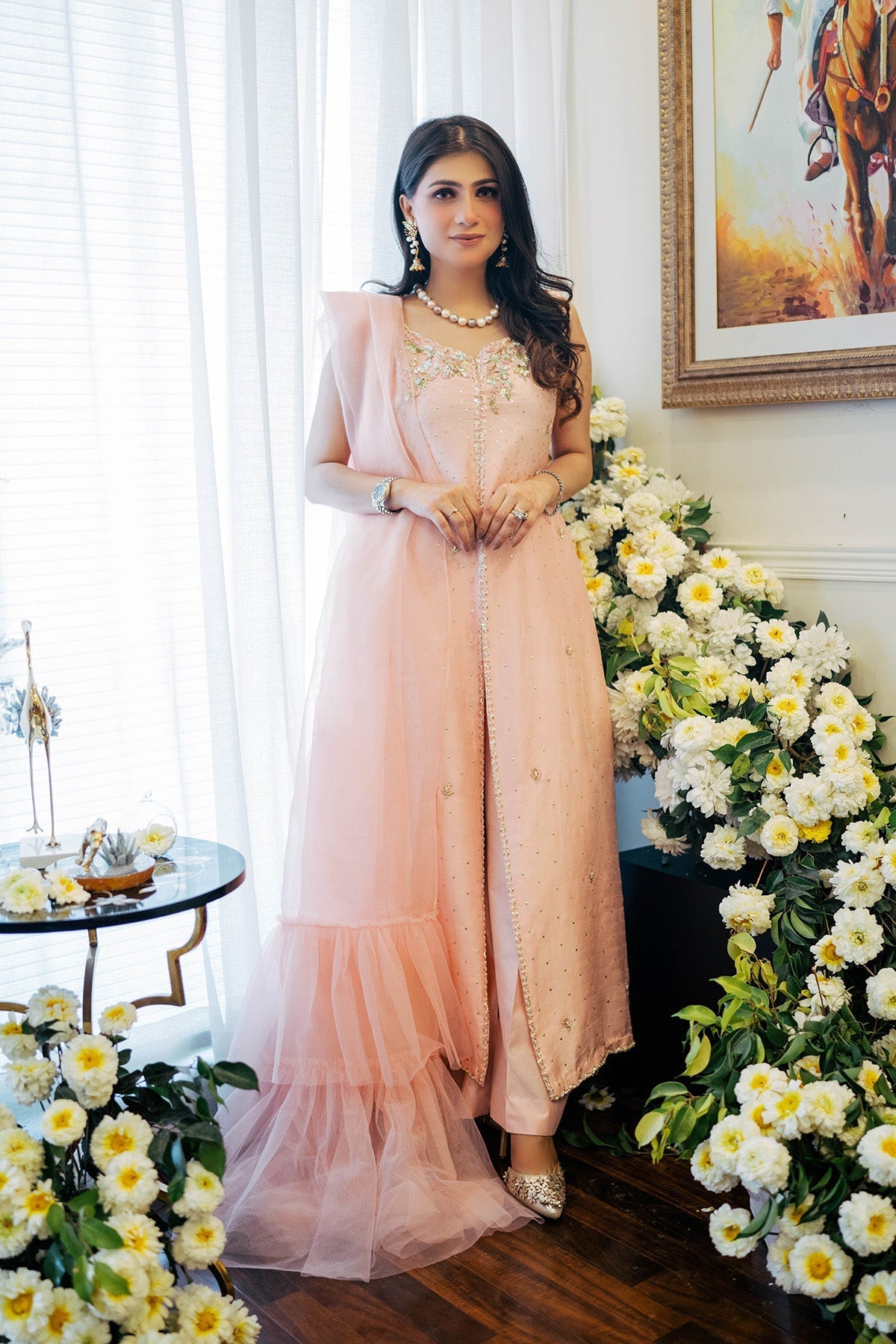 Tabyaa | Luxury Formals | Rose - Official Tabyaa - Agha Fabrics UK