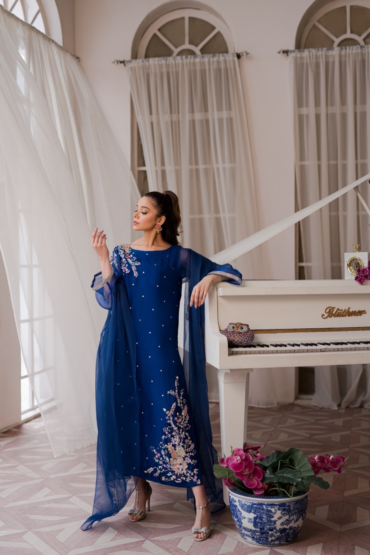 Tabyaa | Luxury Formals | RS23-2 - Official Tabyaa - Agha Fabrics UK