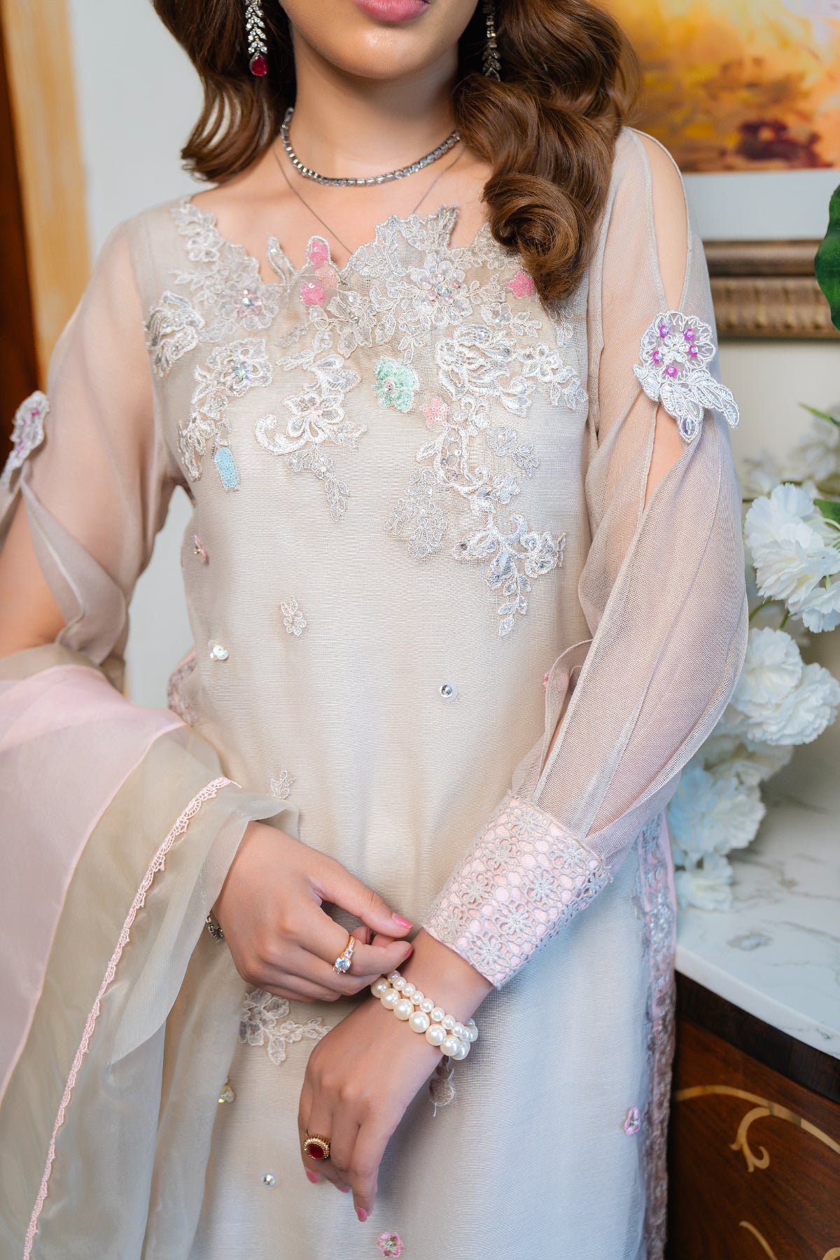 Tabyaa | Pret | FREESIA - Official Tabyaa - Agha Fabrics UK