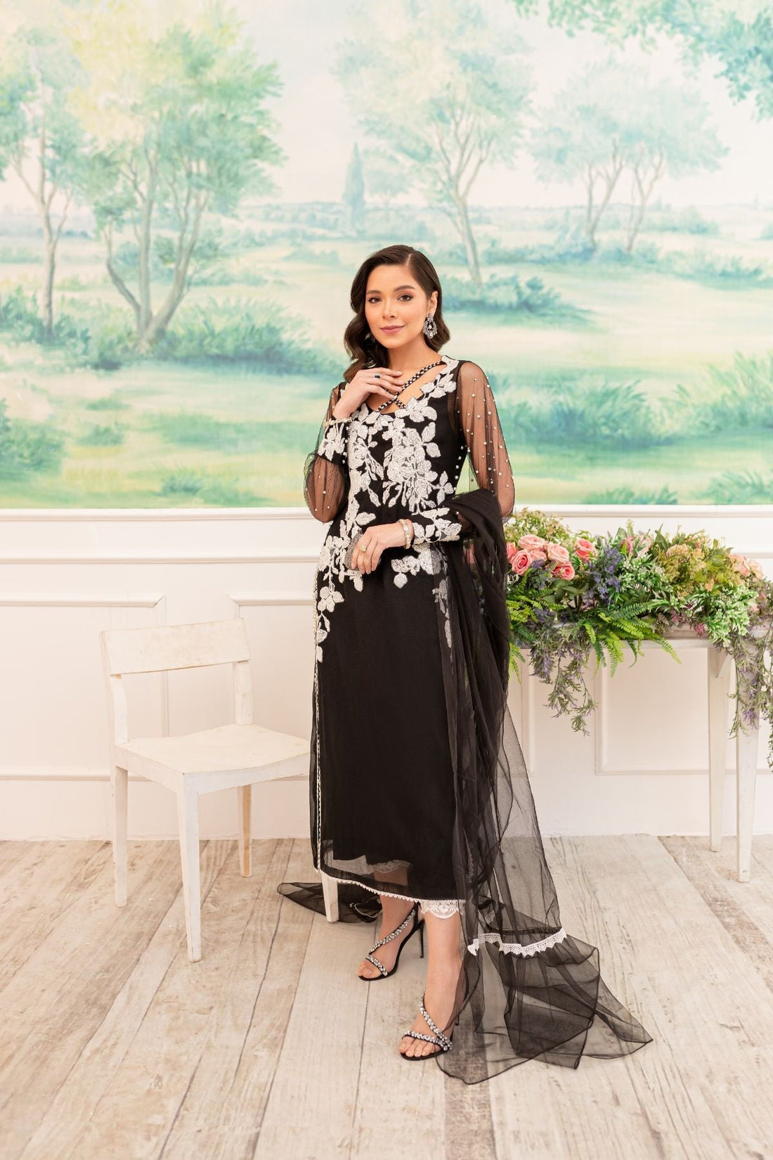 Tabyaa | Pret | Midnight - Official Tabyaa - Agha Fabrics UK