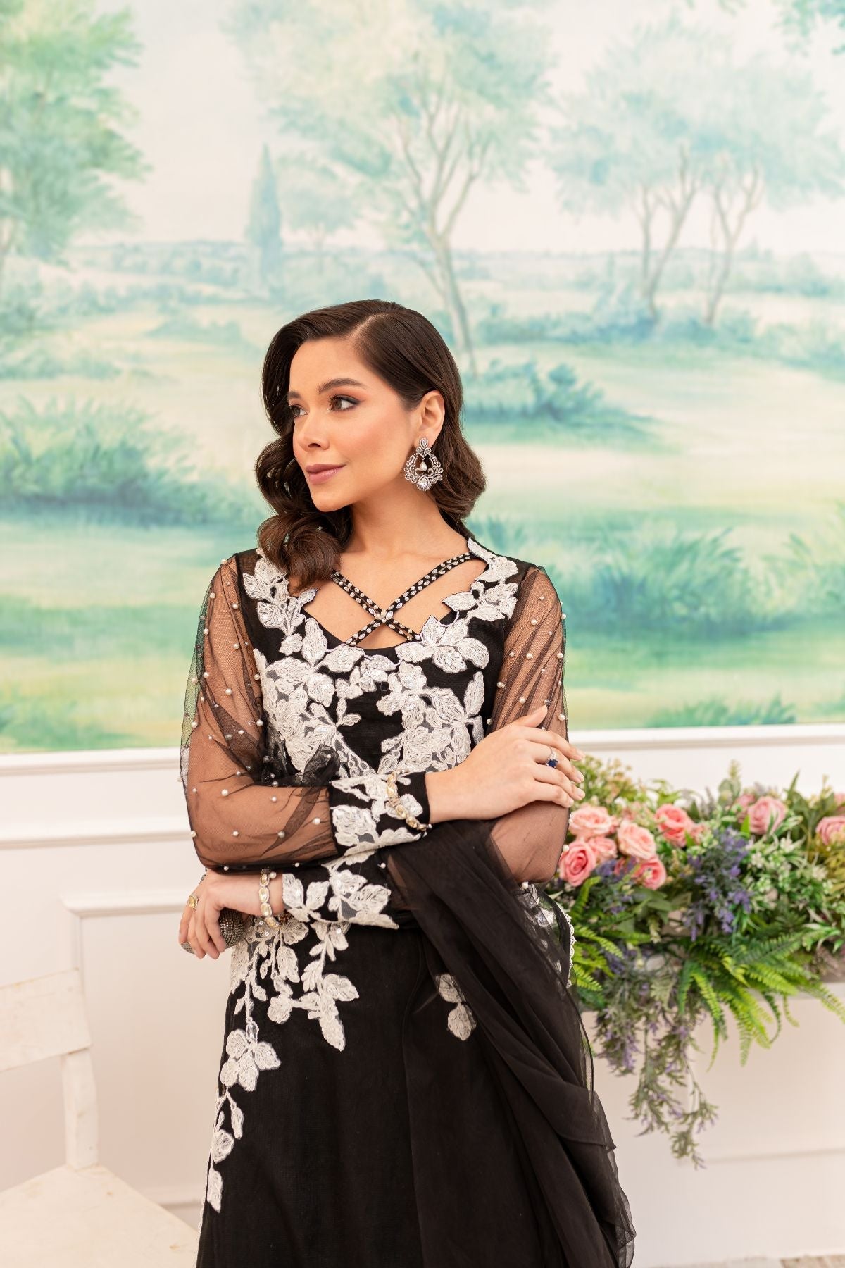 Tabyaa | Pret | Midnight - Official Tabyaa - Agha Fabrics UK