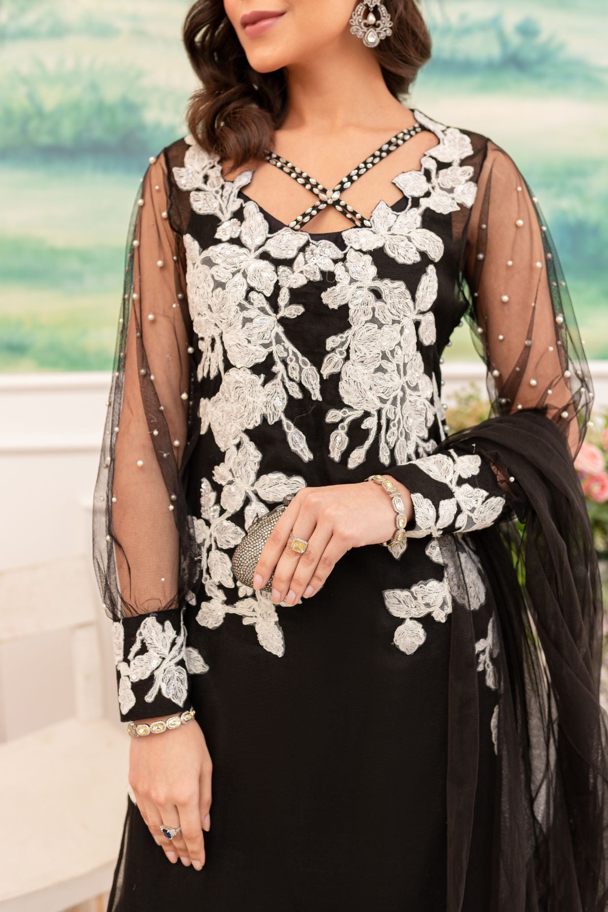 Tabyaa | Pret | Midnight - Official Tabyaa - Agha Fabrics UK