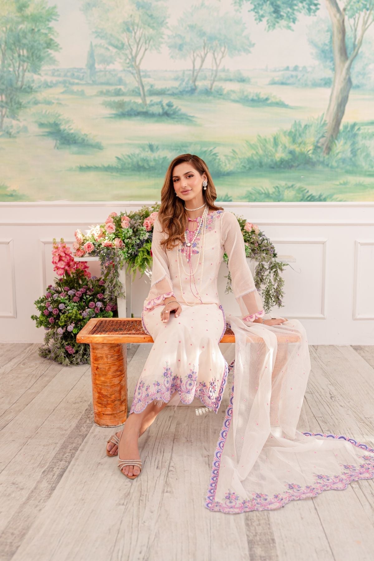 Tabyaa | Pret | Mist - Official Tabyaa - Agha Fabrics UK