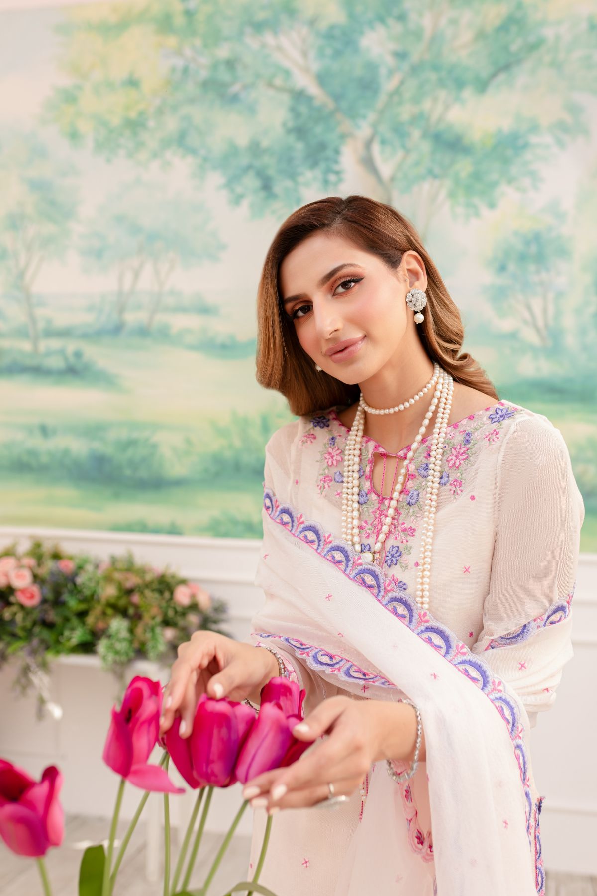 Tabyaa | Pret | Mist - Official Tabyaa - Agha Fabrics UK