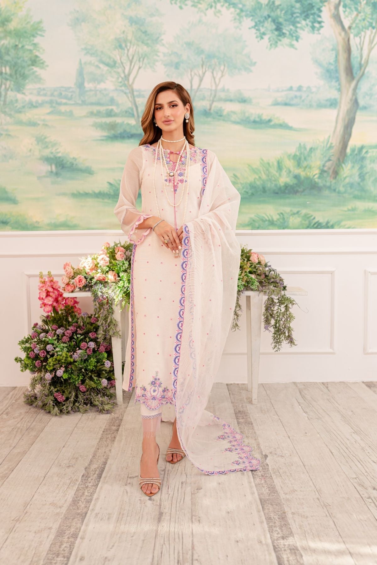 Tabyaa | Pret | Mist - Official Tabyaa - Agha Fabrics UK