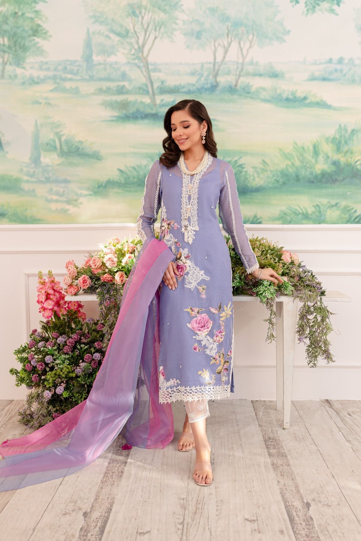 Tabyaa | Pret | Bluebell - Official Tabyaa - Agha Fabrics UK