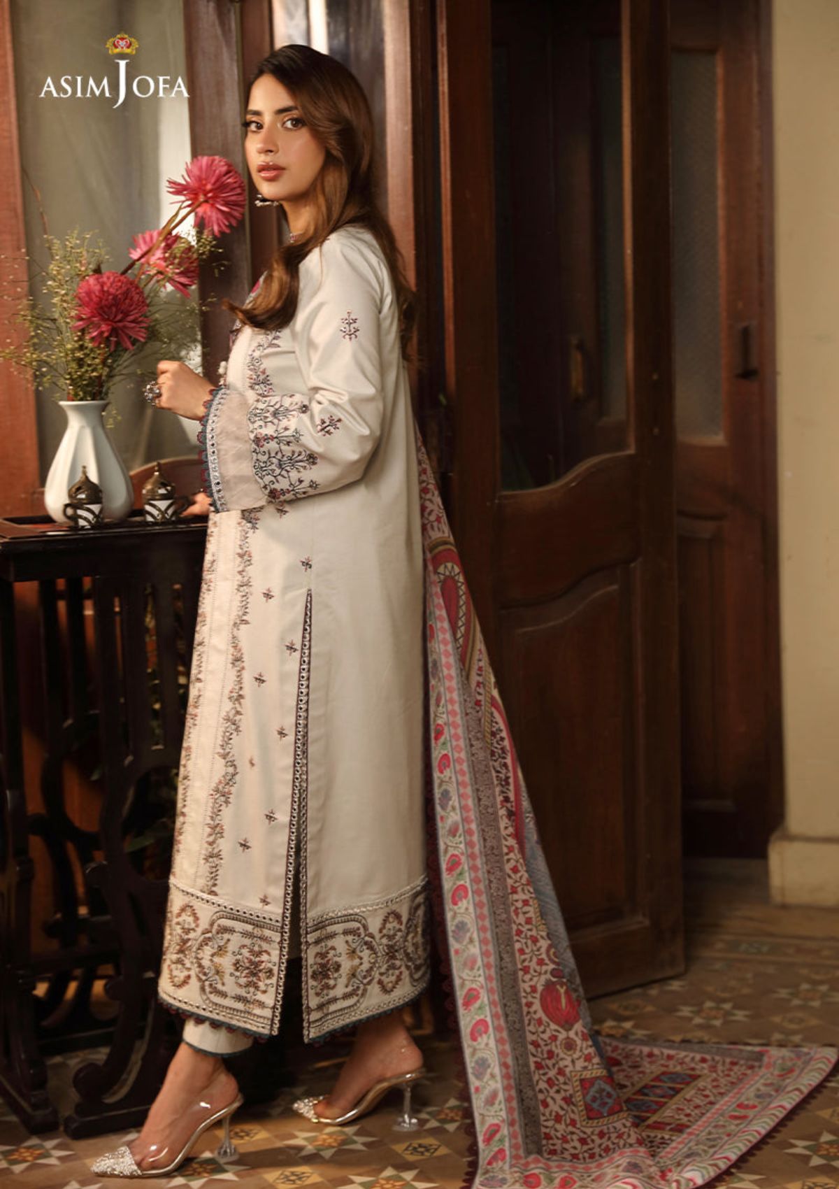Lawn Collection - Asim Jofa - Zarq Barq - AJZB#10 - Official Asim Jofa - Agha Fabrics UK