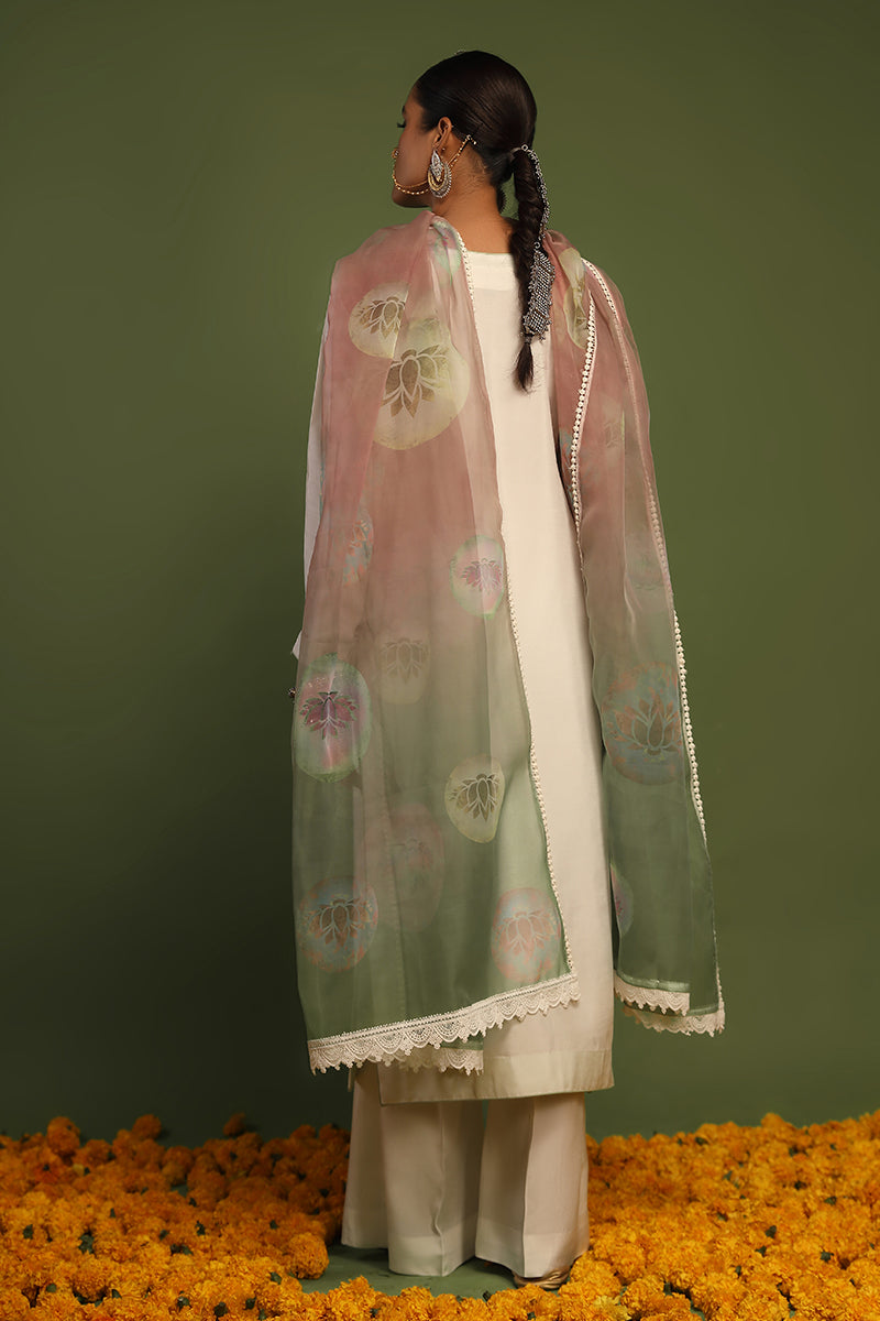 Wardha Saleem | Luxury Pret Traditional Wear | KANWAL - SHIRT WITH PANTS (2 PC) - Official Wardha Saleem - Agha Fabrics UK