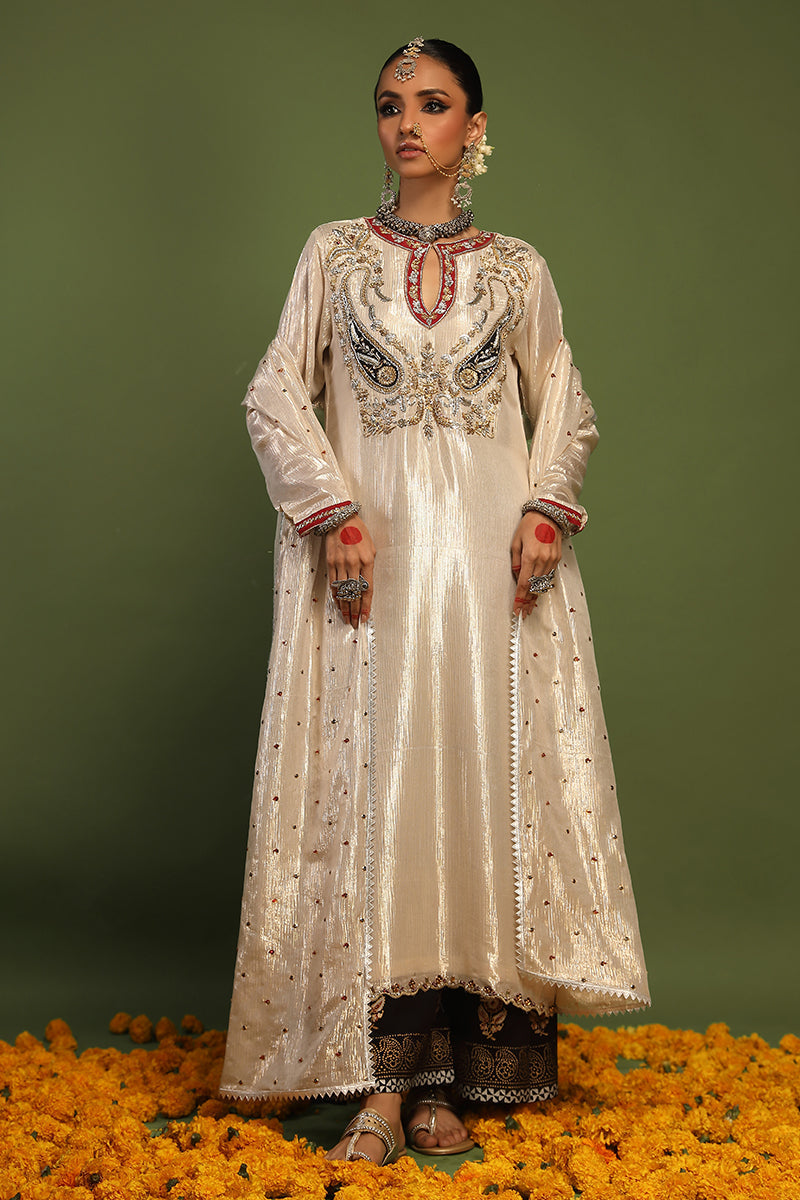 Wardha Saleem | Luxury Pret Traditional Wear | KHIRAD (2 PC) - Official Wardha Saleem - Agha Fabrics UK