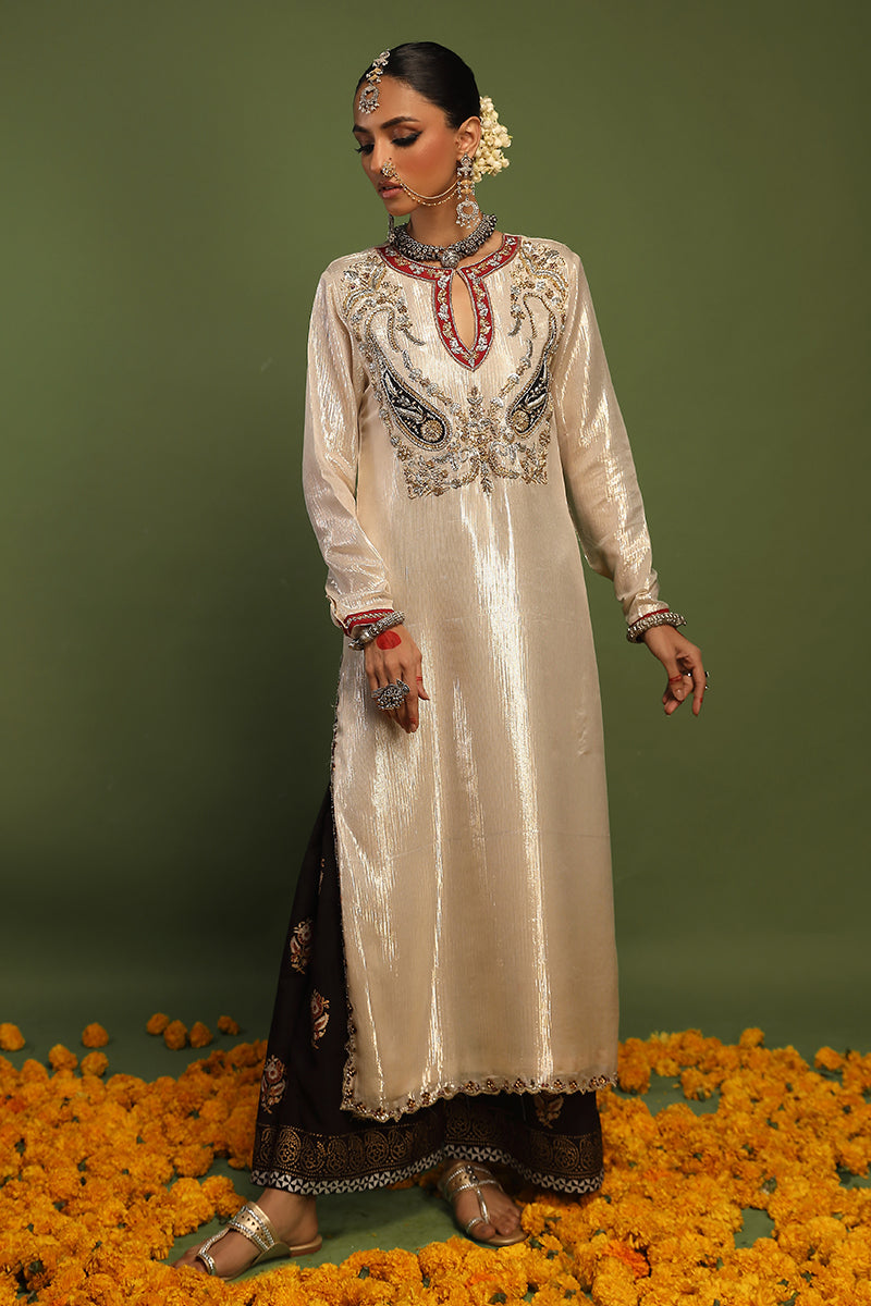 Wardha Saleem | Luxury Pret Traditional Wear | KHIRAD (2 PC) - Official Wardha Saleem - Agha Fabrics UK