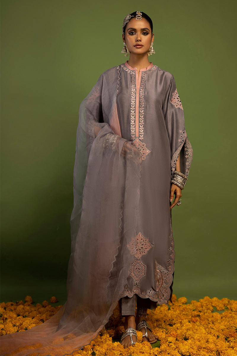 Wardha Saleem | Luxury Pret Traditional Wear | SUROOR - PURE SILK (2 PC) - Official Wardha Saleem - Agha Fabrics UK