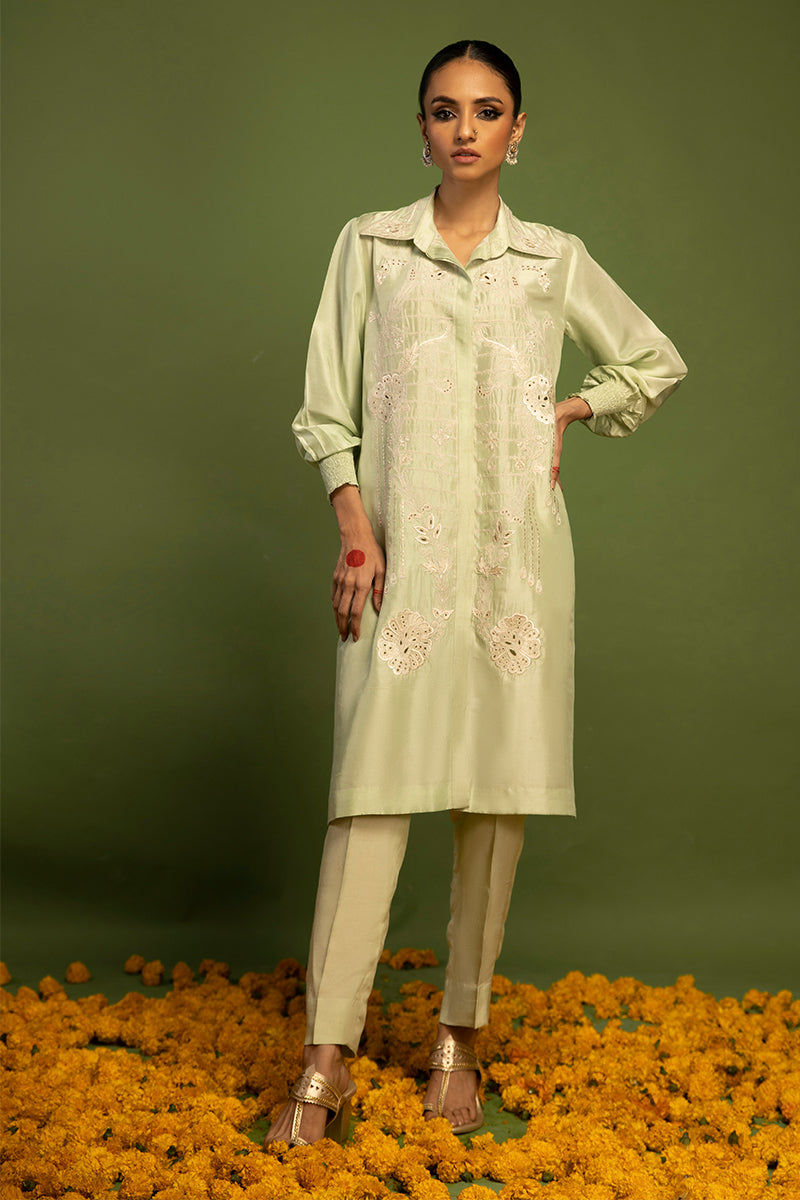 Wardha Saleem | Luxury Pret Traditional Wear | QALB - PURE SILK (2 PC) - Official Wardha Saleem - Agha Fabrics UK