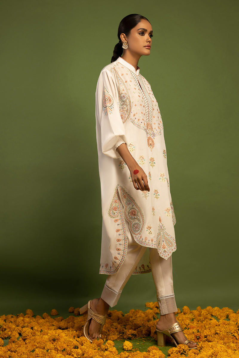 Wardha Saleem | Luxury Pret Traditional Wear | AKS-PURE SILK (2 PC) - Official Wardha Saleem - Agha Fabrics UK