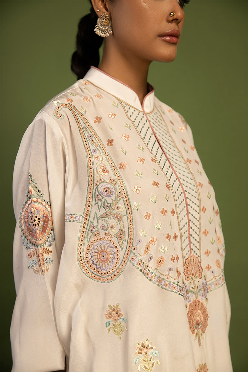 Wardha Saleem | Luxury Pret Traditional Wear | AKS-PURE SILK (2 PC) - Official Wardha Saleem - Agha Fabrics UK