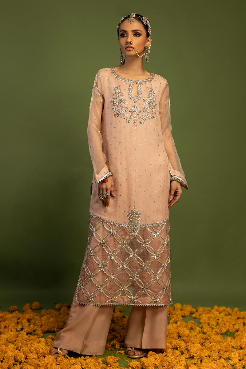 Wardha Saleem | Luxury Pret Traditional Wear | MISMAAR - HEAVY FORMAL (2 PC) - Official Wardha Saleem - Agha Fabrics UK