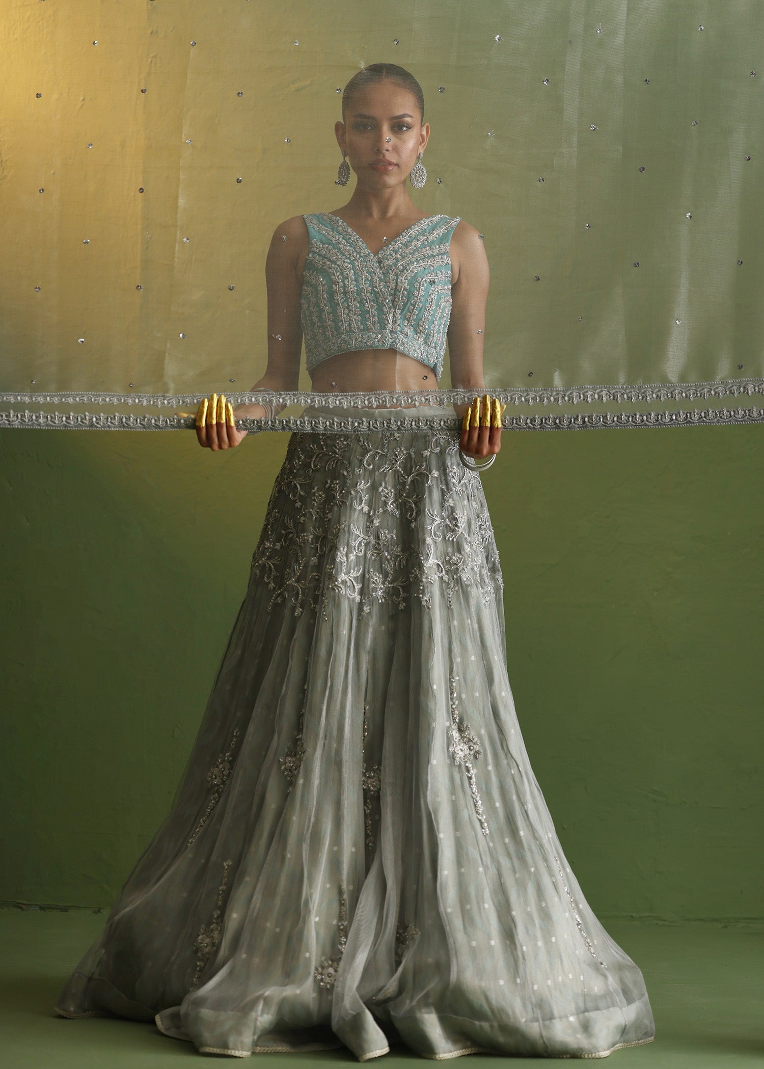 Umsha | Gulon Main Rang | Victorian Teal