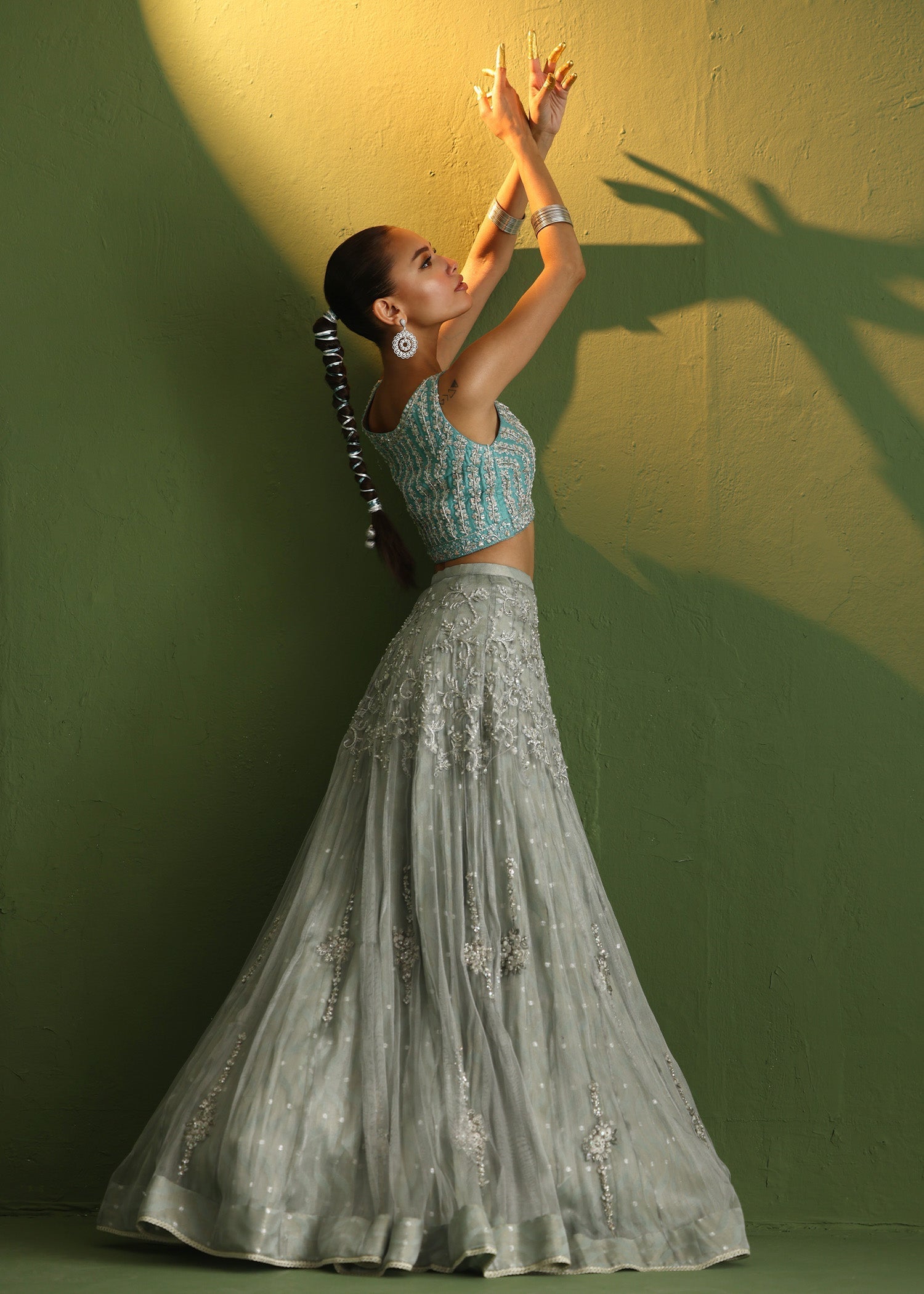 Umsha | Gulon Main Rang | Victorian Teal