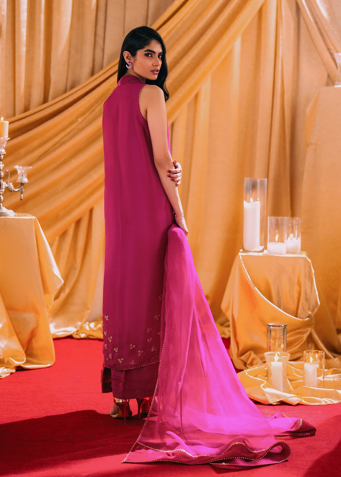 Umsha | Makhmal Winter Faves 24 | Pink Sherbet