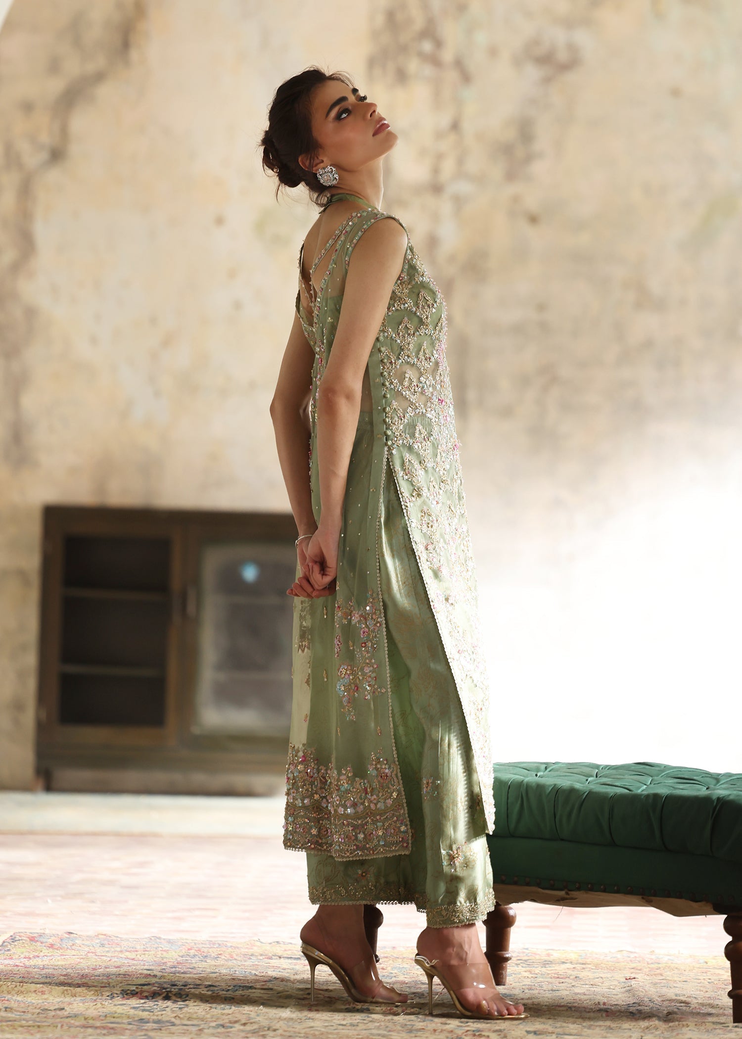 Umsha | Mehfil-e-Rang | Soft Sage