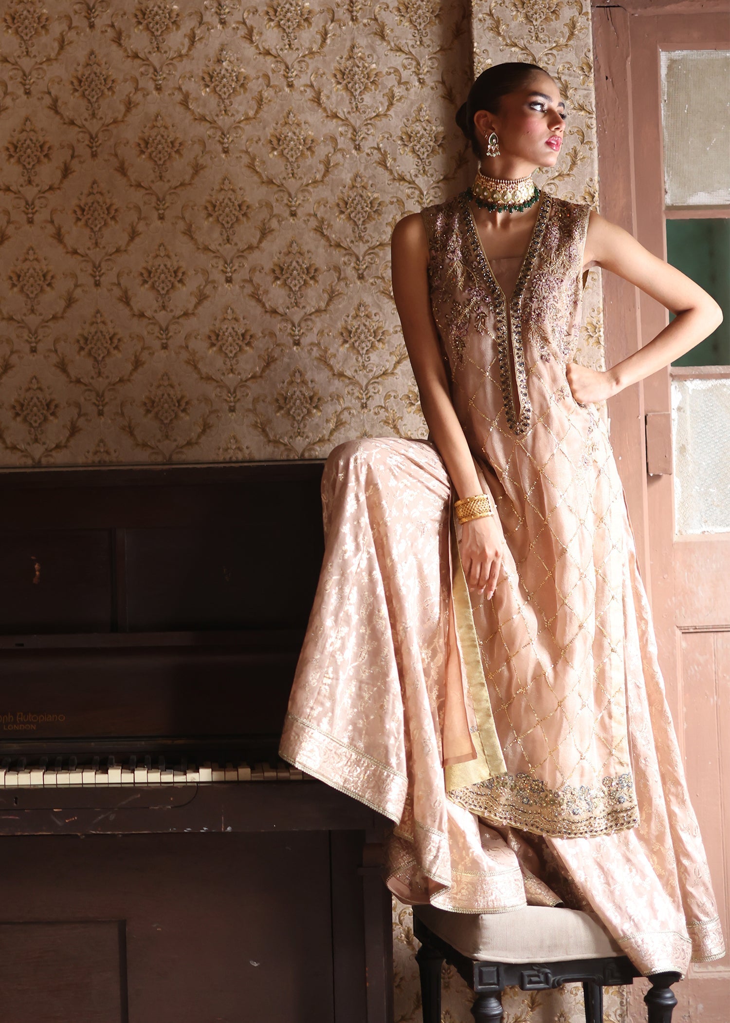 Umsha | Mehfil-e-Rang | Timeless Taupe
