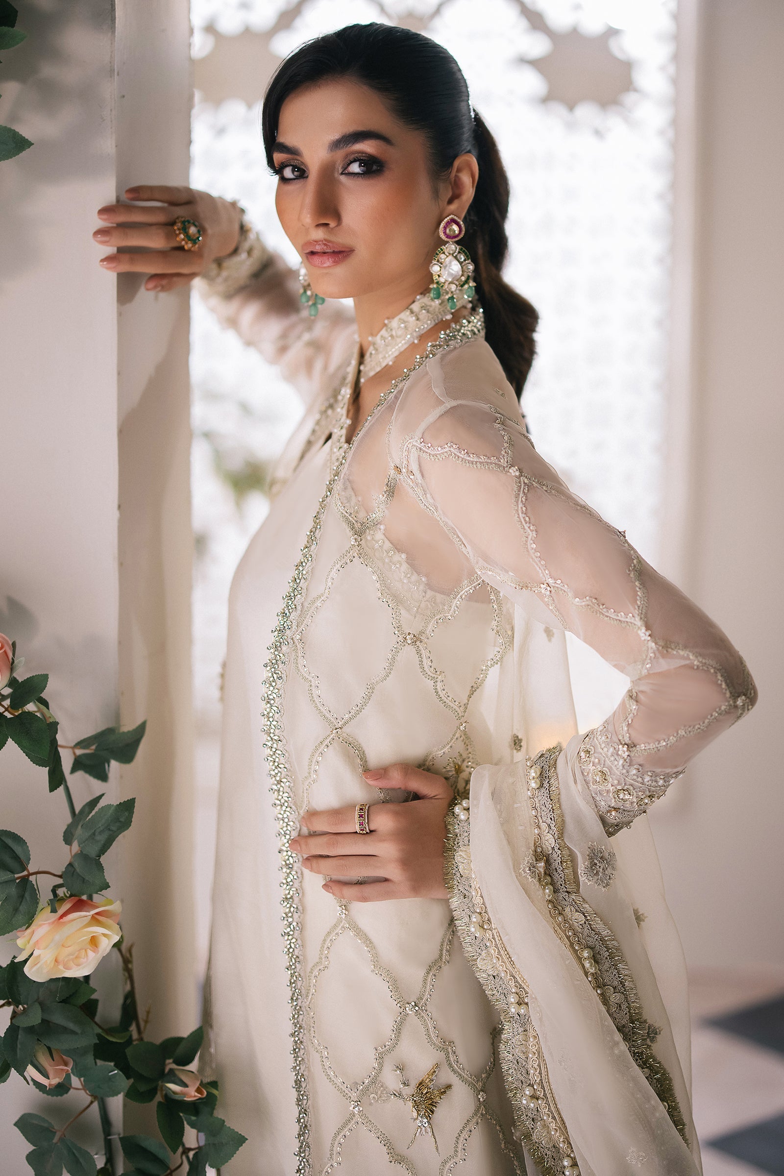 Zaha | Gossamer Formals 24 | LEIYN (ZC24-02) - Official Zaha - Agha Fabrics UK