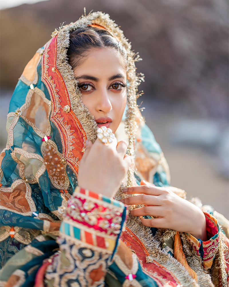 Ain | Aroosh Bridal Couture 24 | NAQSH - Official Ain - Agha Fabrics UK