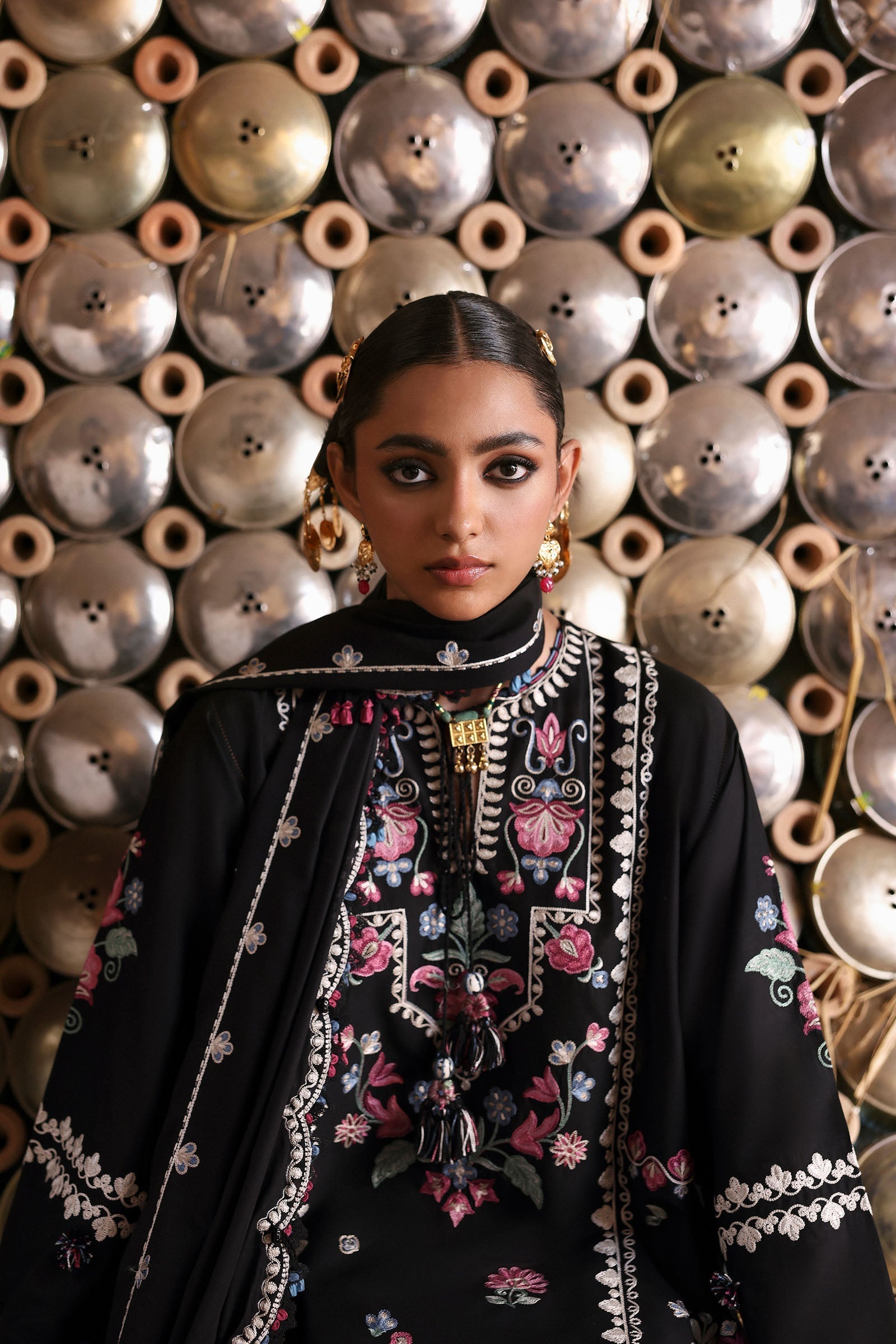 Zaha | Festive Lawn 25 | ZEENAT (ZF-25-07) - Official zaha - Agha Fabrics UK