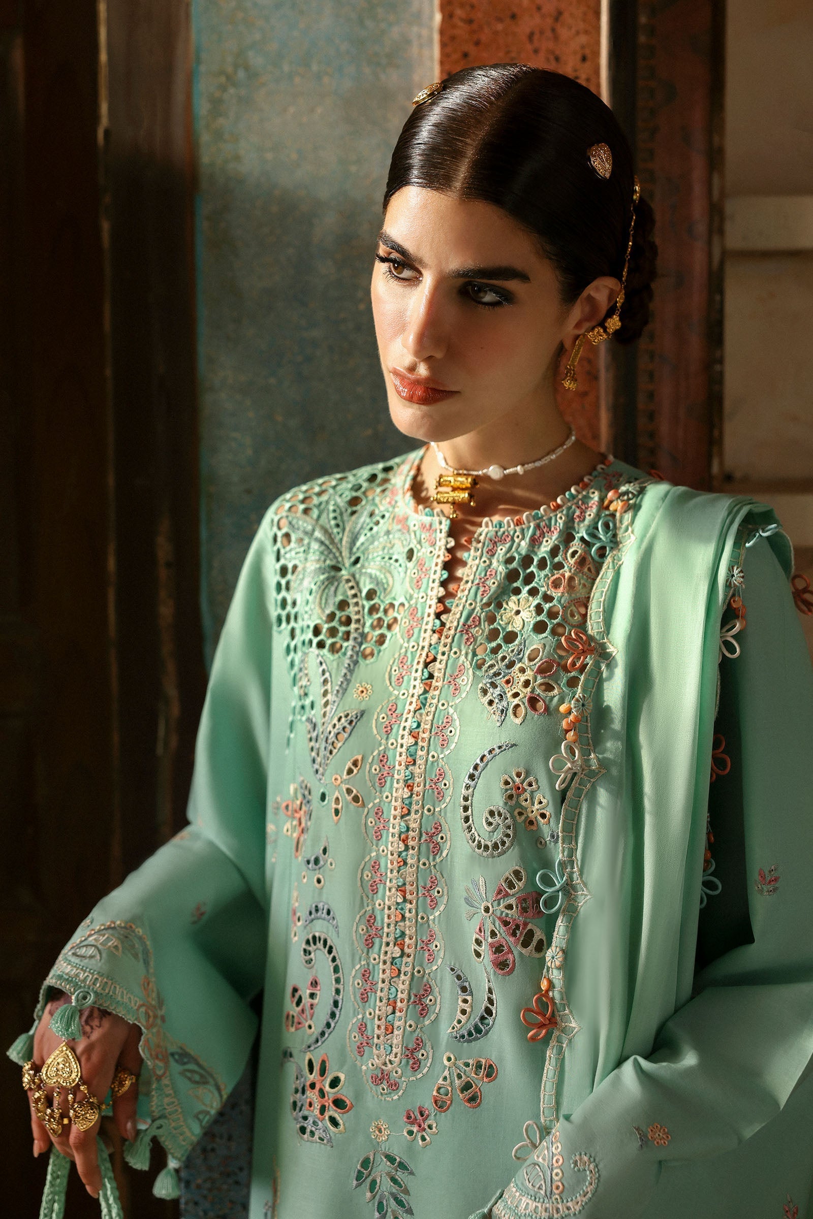 Zaha | Festive Lawn 25 | SEHER (ZF-25-05) - Official Zaha - Agha Fabrics UK