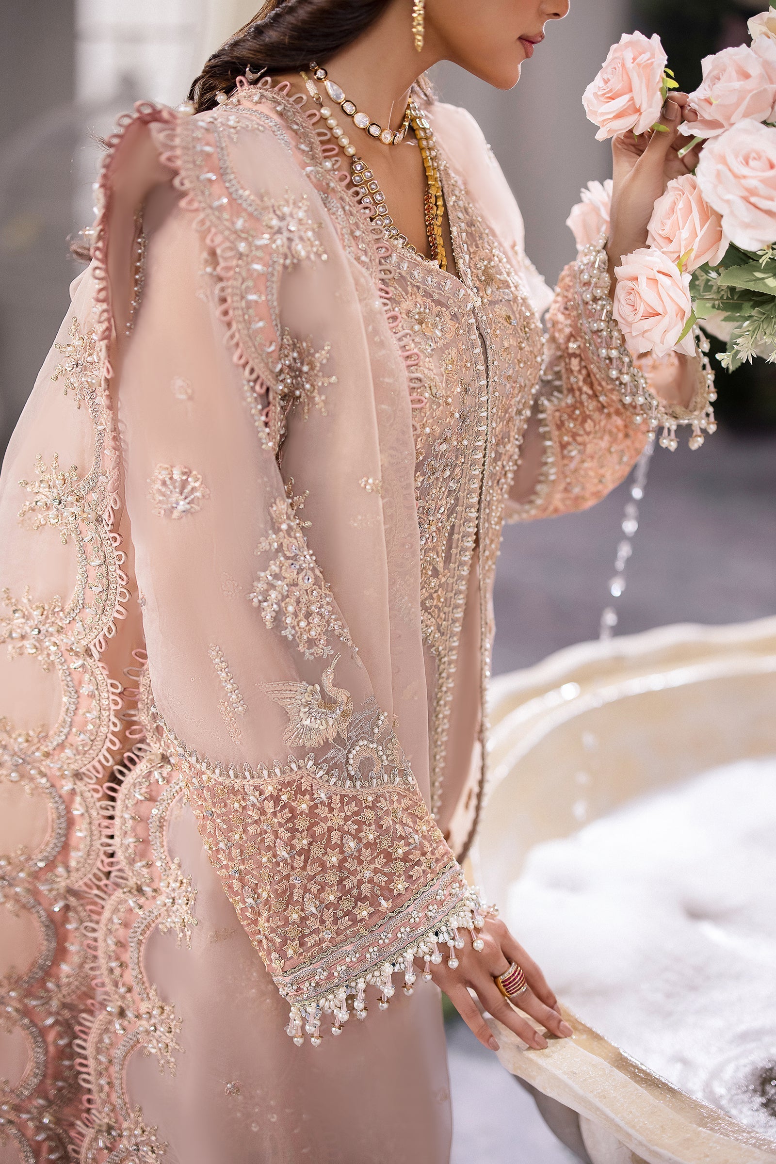 Zaha | Gossamer Formals 24 | ELYSIA (ZC24-05) - Official Zaha - Agha Fabrics UK