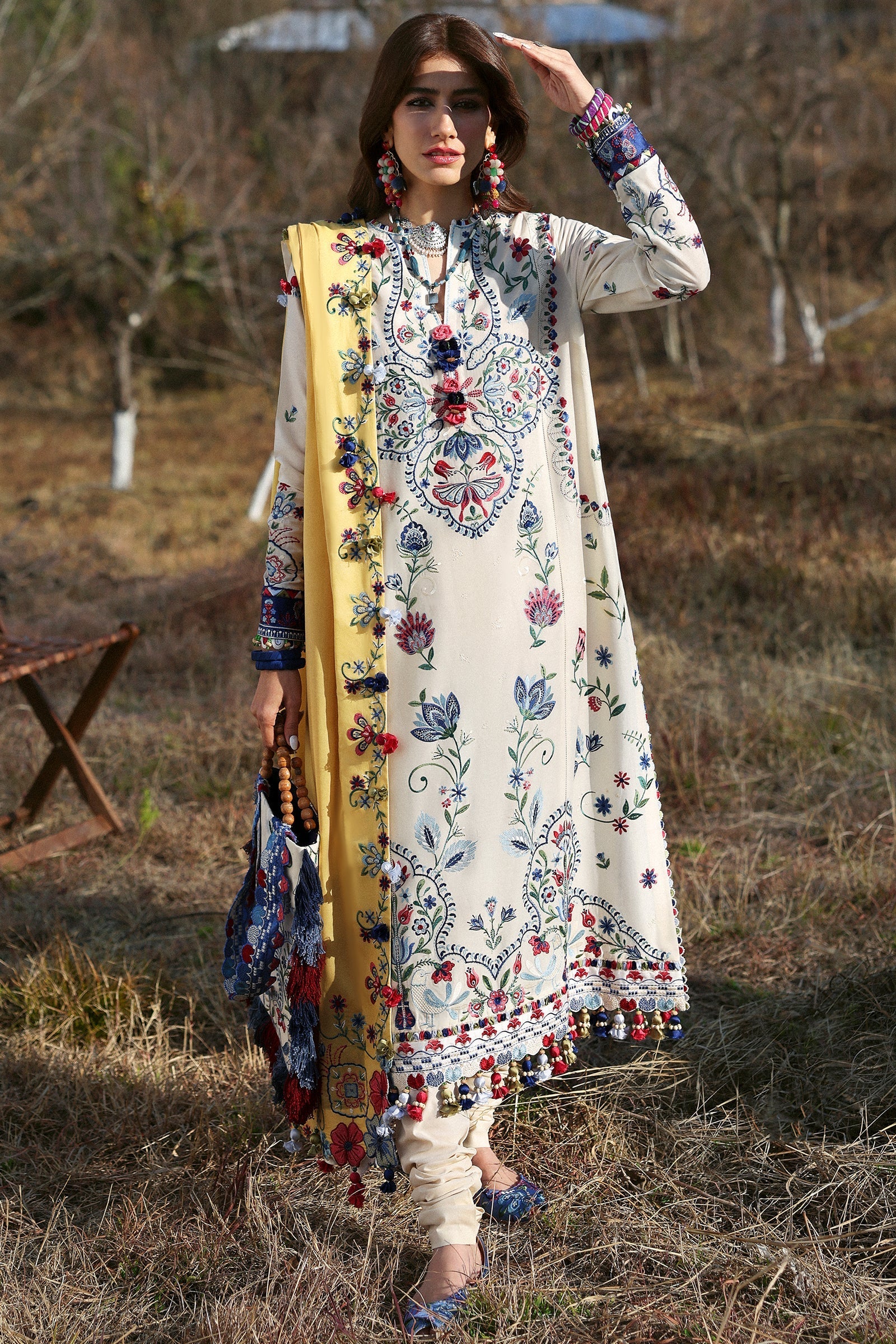 Zaha | Lawn 25 | KASHUR (ZL25-11 B) - Official Zaha - Agha Fabrics UK