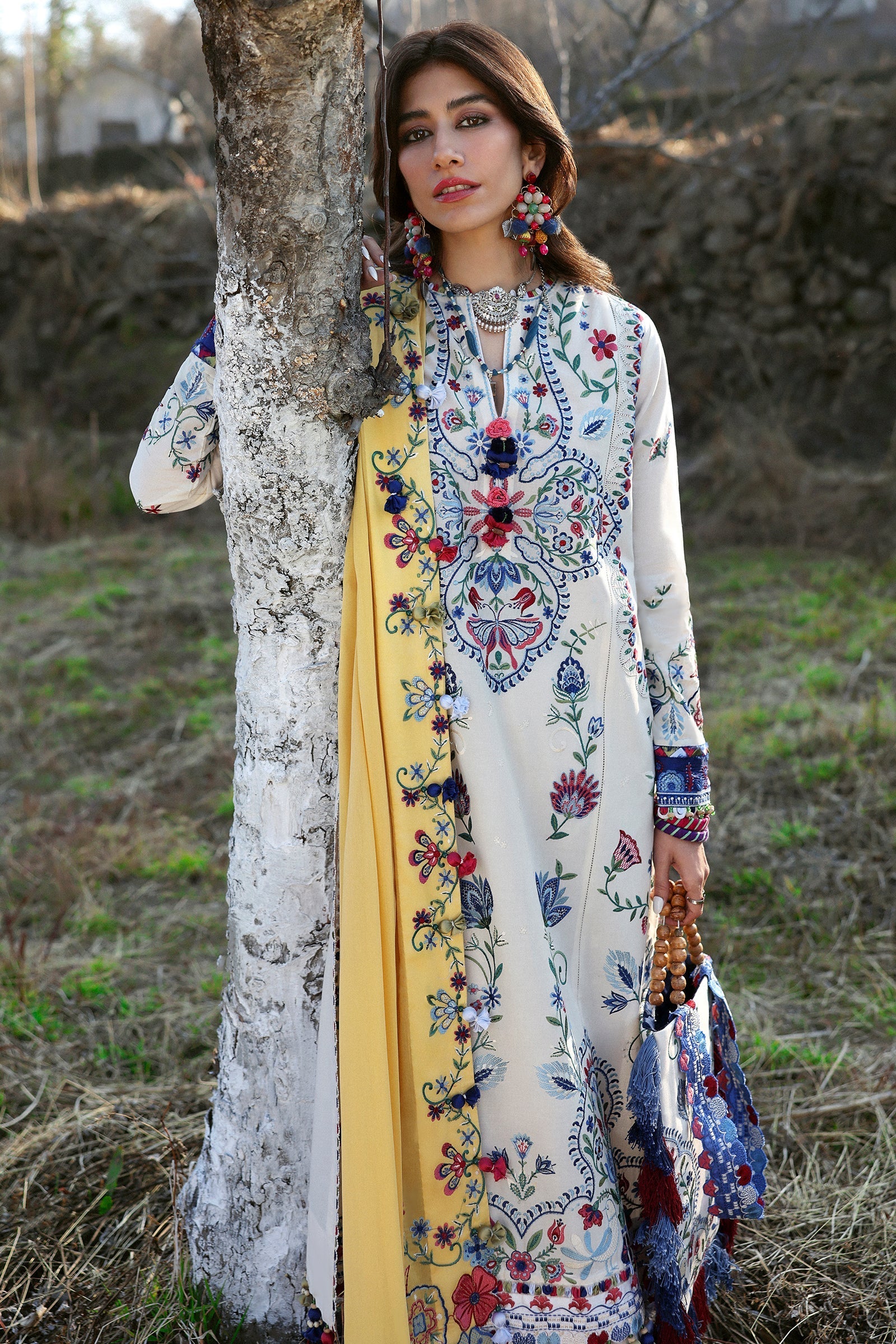 Zaha | Lawn 25 | KASHUR (ZL25-11 B) - Official Zaha - Agha Fabrics UK