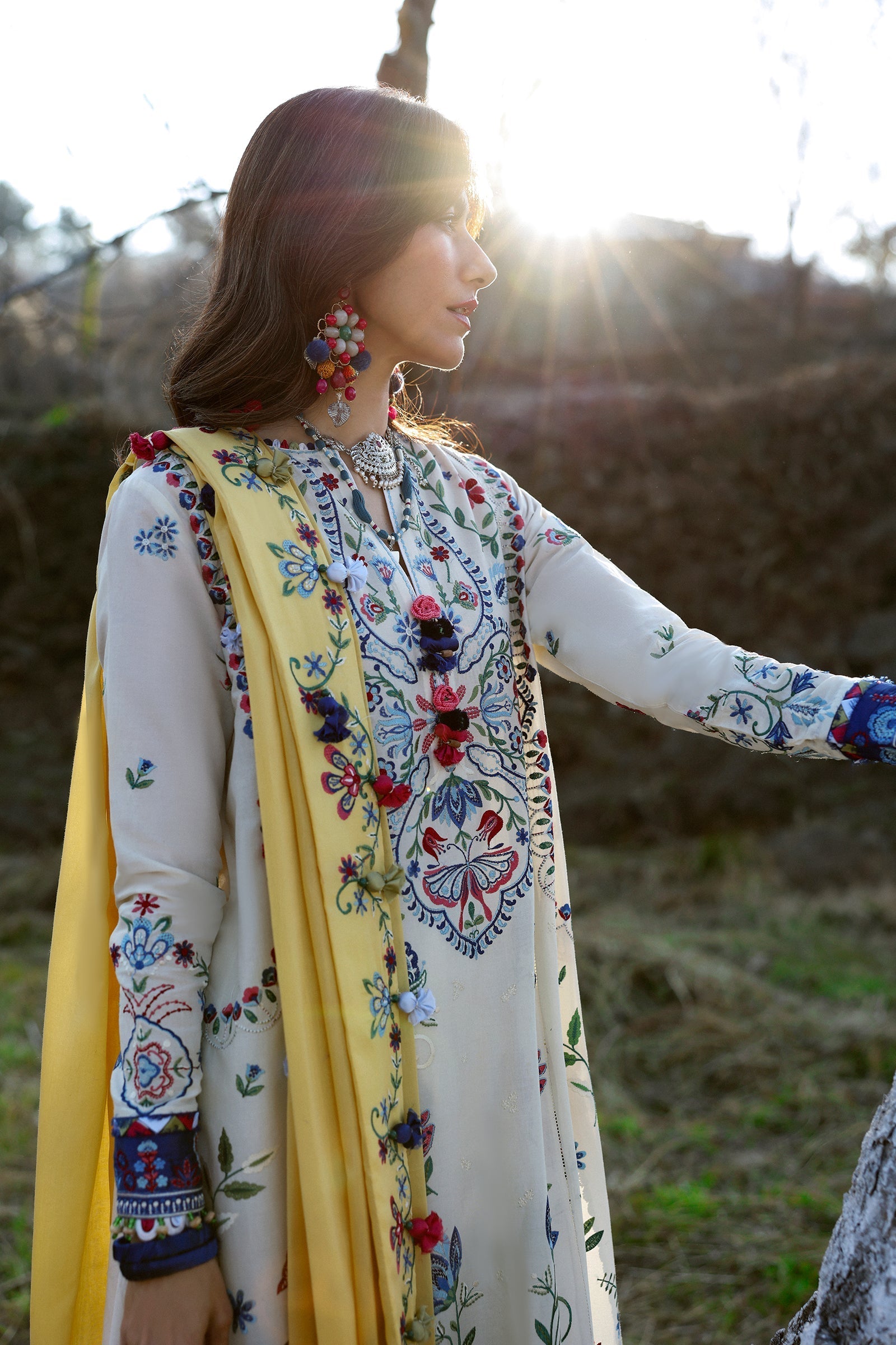 Zaha | Lawn 25 | KASHUR (ZL25-11 B) - Official Zaha - Agha Fabrics UK